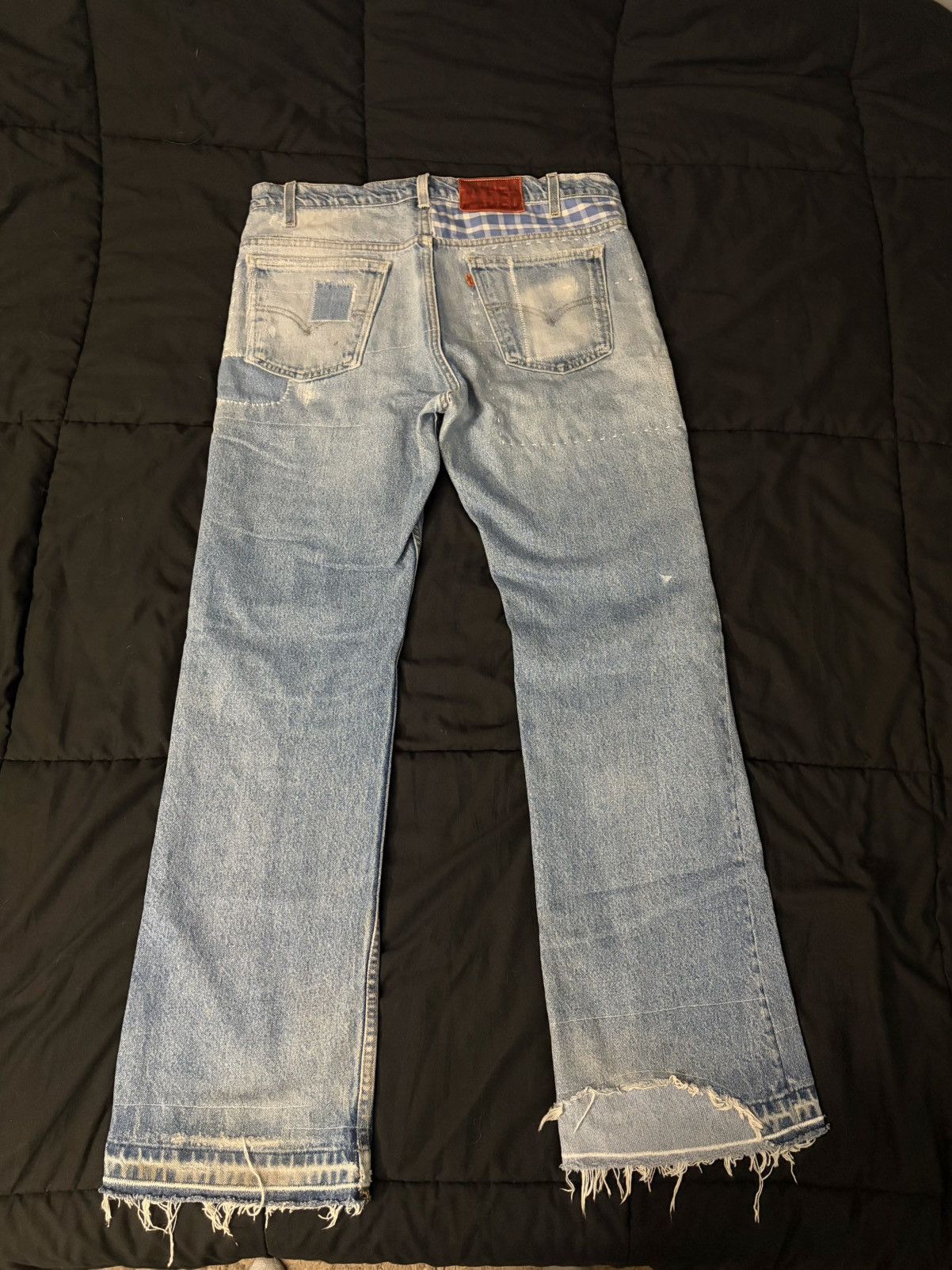 Levi's Vintage Clothing Vintage Repaired Levis (Orange Tab) Size US 36 / EU 52 - 3 Thumbnail
