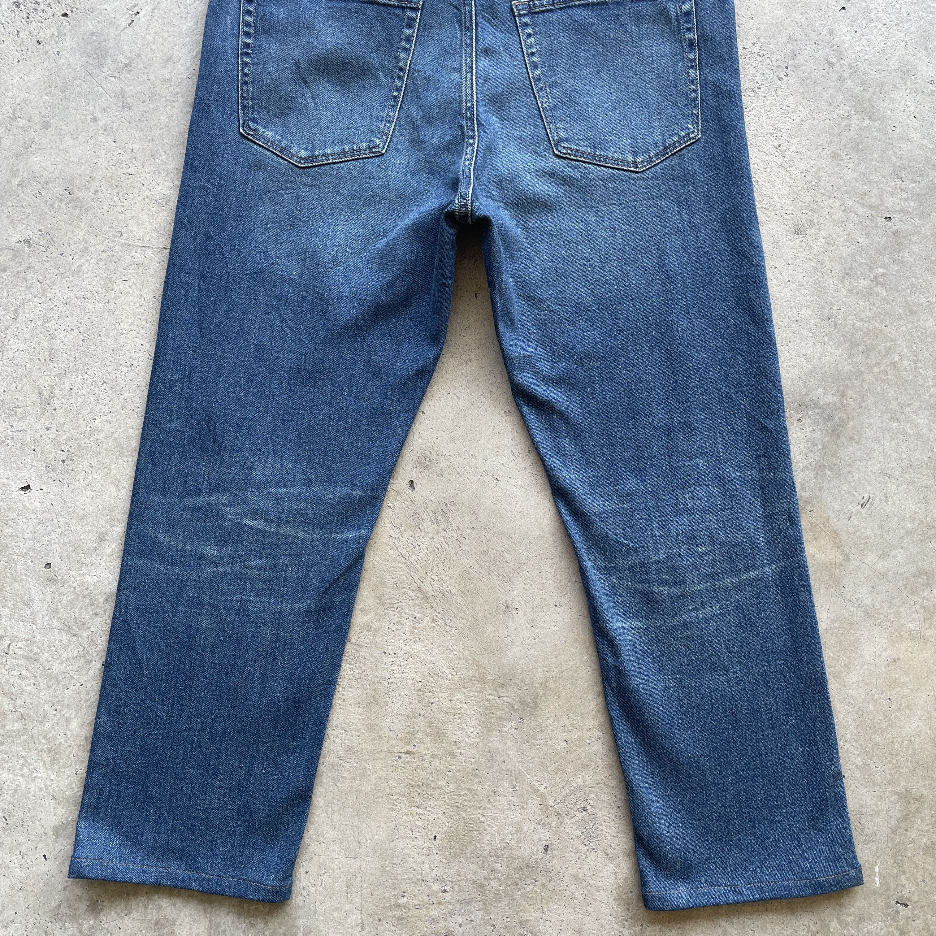 Japanese Brand Vintage Distressed Japanese Faded Jeans Denim Pants W34 Size US 34 / EU 50 - 10 Thumbnail