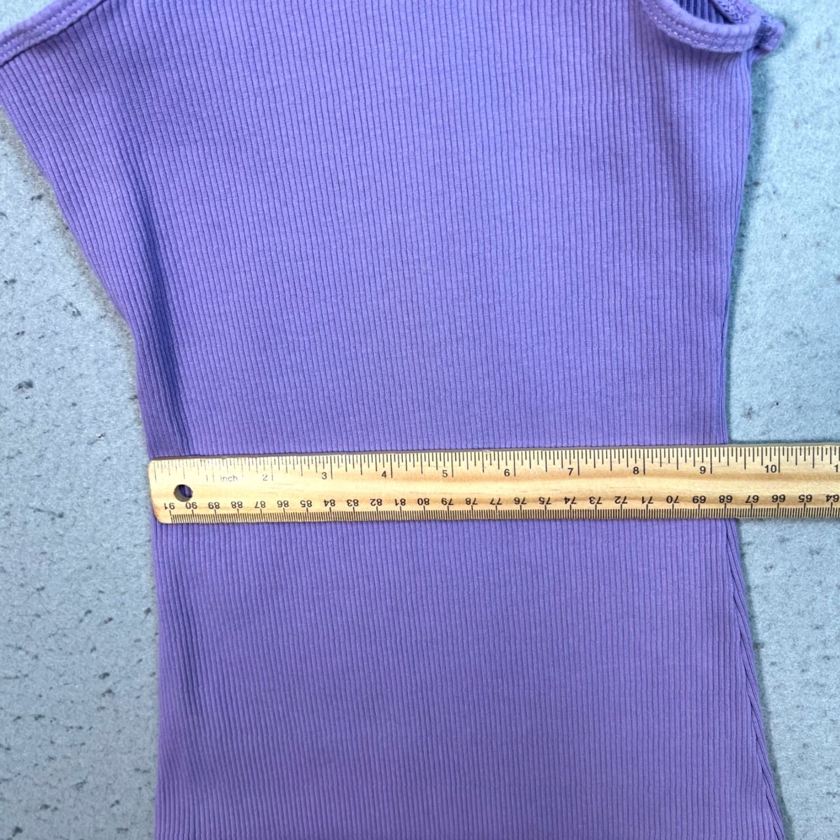 Asos ASOS Design Womens Tank Dress Purple Ribbed Knit Midi Dress 2 Sleeveless Party/Cocktail Summer Spring Womens Size XS / US 0-2 / IT 36-38 - 7 Thumbnail
