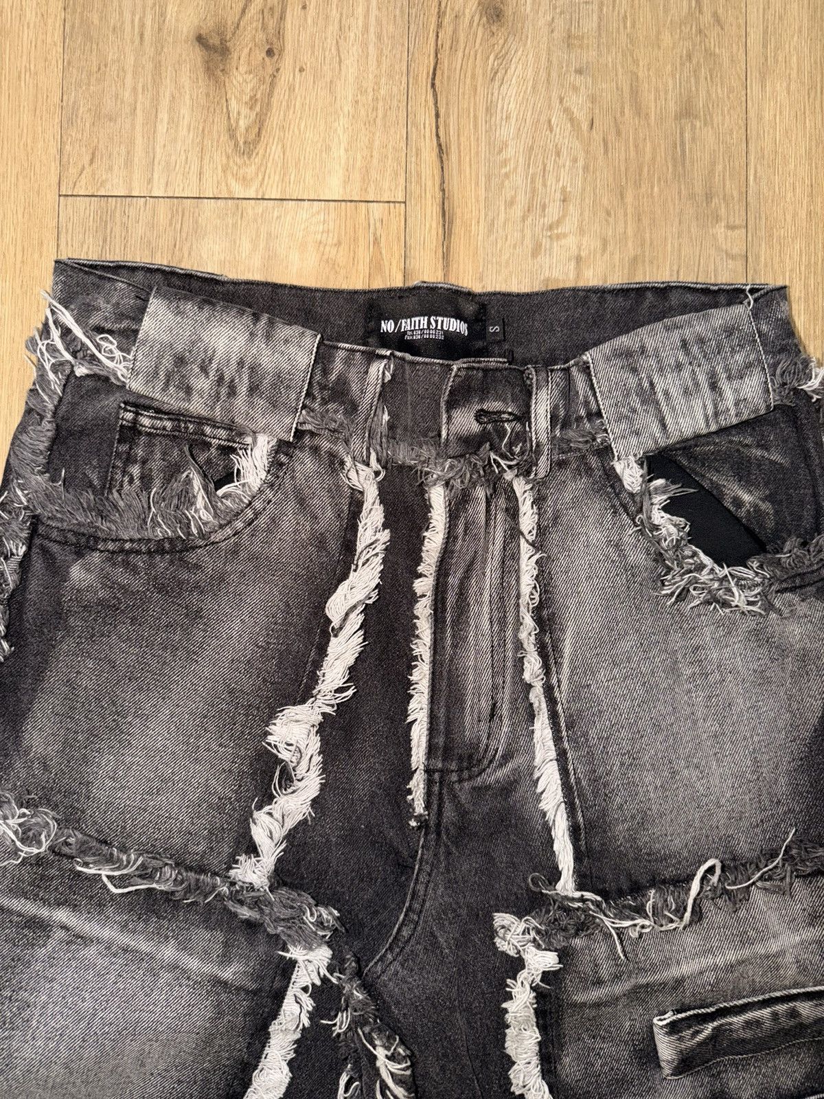 No Faith Studios No Faith Studios Flare Denim Size US 30 / EU 46 - 2 Thumbnail