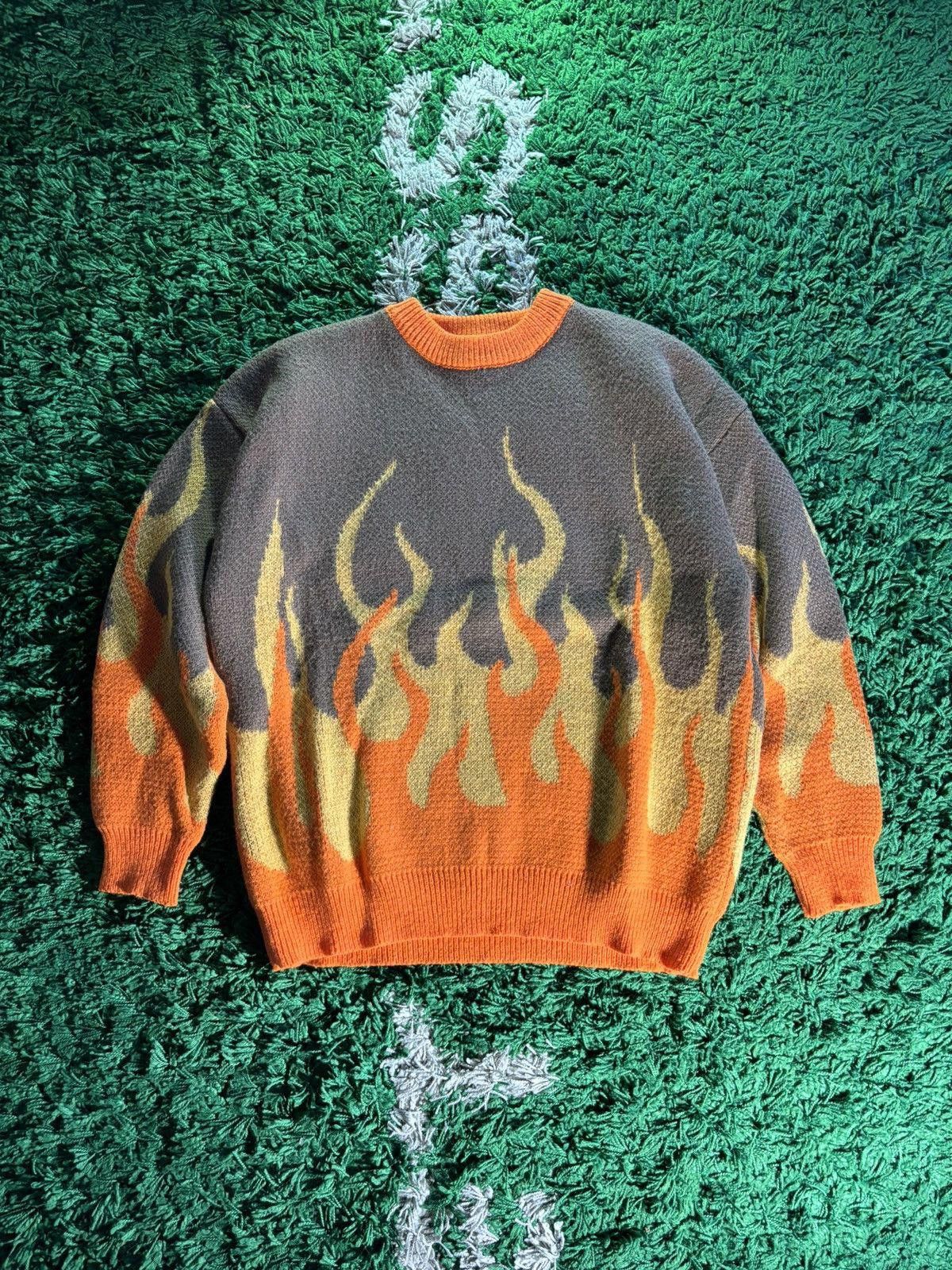 Japanese Brand Vtg Japanese Style Flame Pullover Size US L / EU 52-54 / 3 - 2 Thumbnail