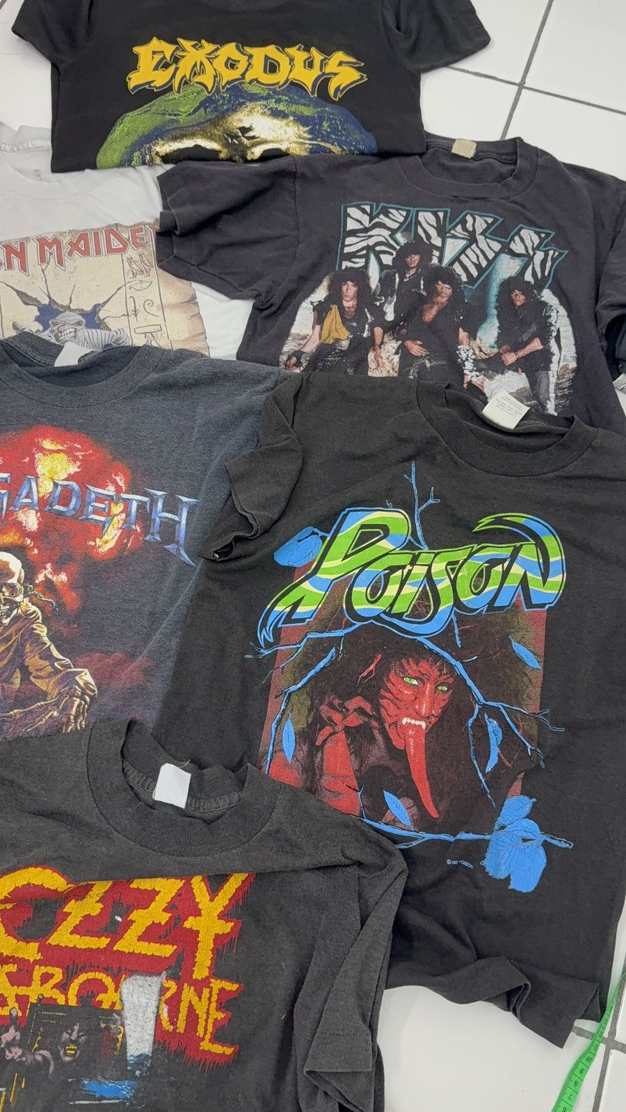 Band Tees Vintage 80s Metal Tee Bundle Size US M / EU 48-50 / 2 - 1 Thumbnail