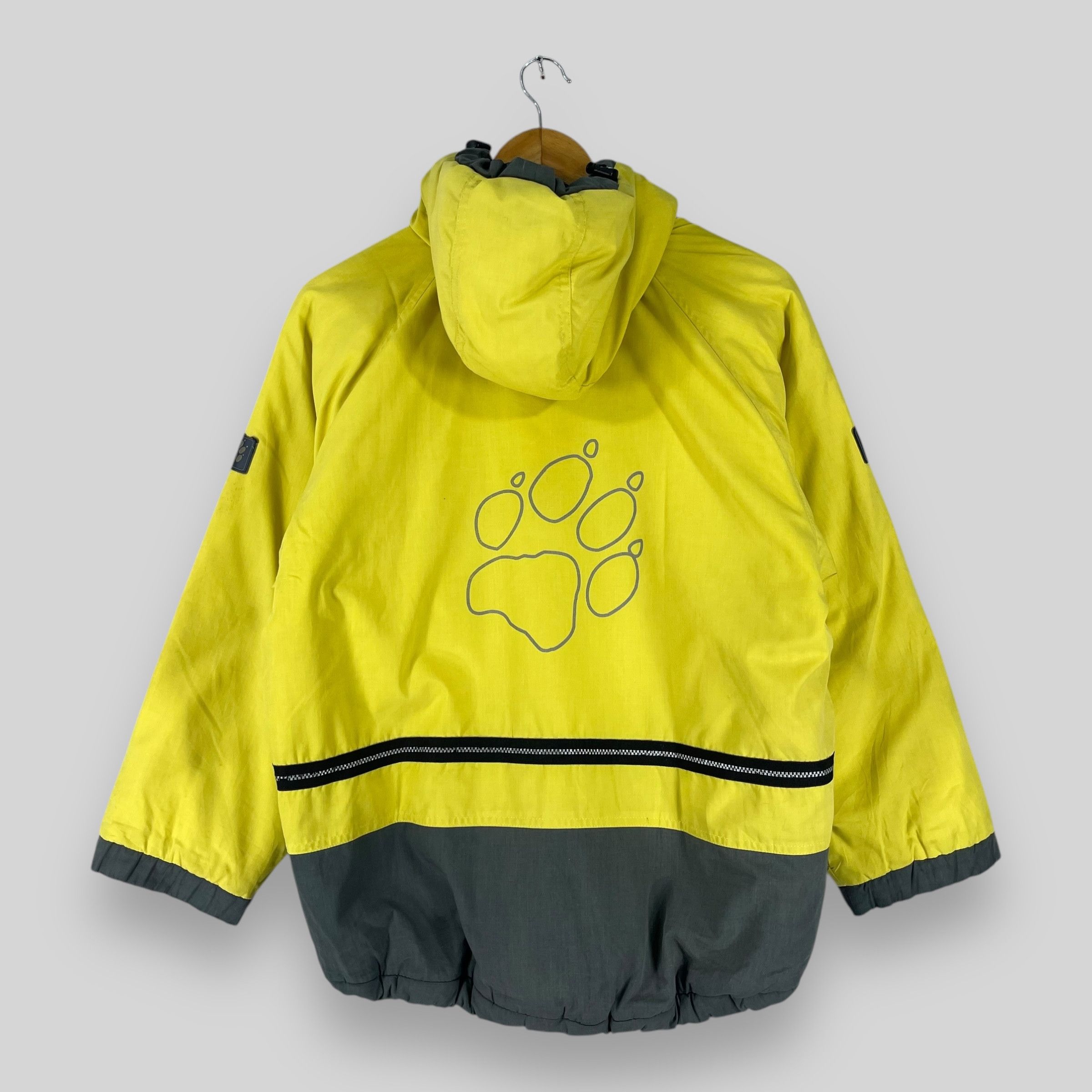 Jack Wolfskin Vintage 90's JACK WOLFSKIN Winter Ski Hoodie Teen Jacket Size US M / EU 48-50 / 2 - 1 Thumbnail