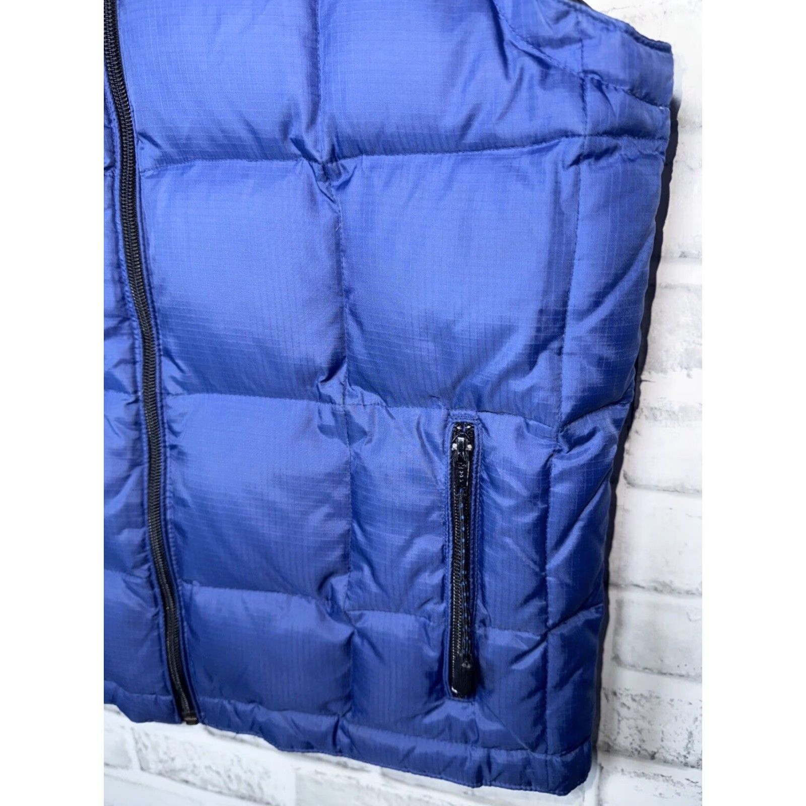 Gap VINTAGE Gap Reversible DOWN PUFFER VEST Navy Blue/Black Unisex S Vest Mens Size US S / EU 44-46 / 1 - 3 Thumbnail