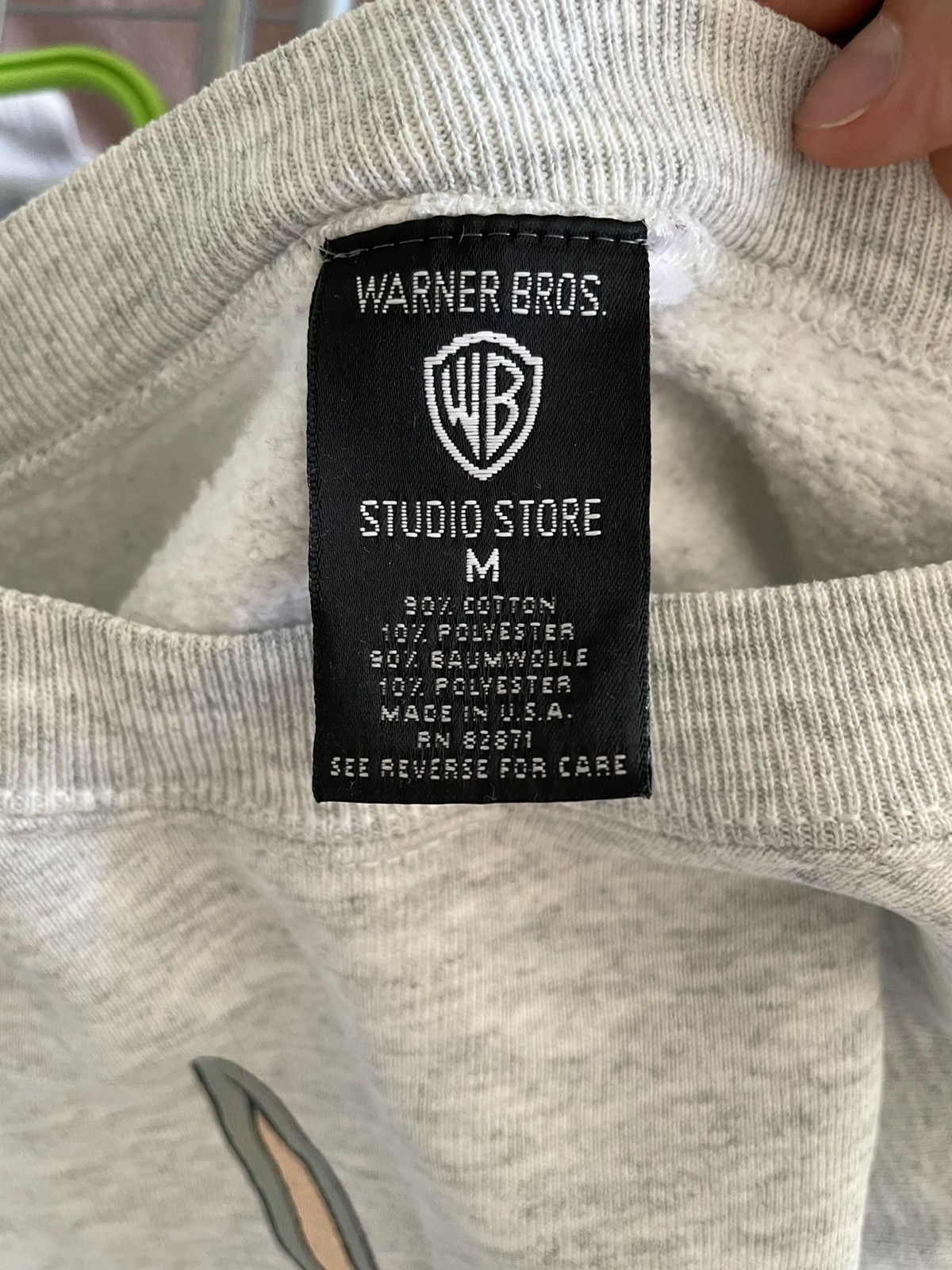 Warner Bros Vintage 1997 Sweatshirt Warner Bros New York Size US M / EU 48-50 / 2 - 5 Thumbnail