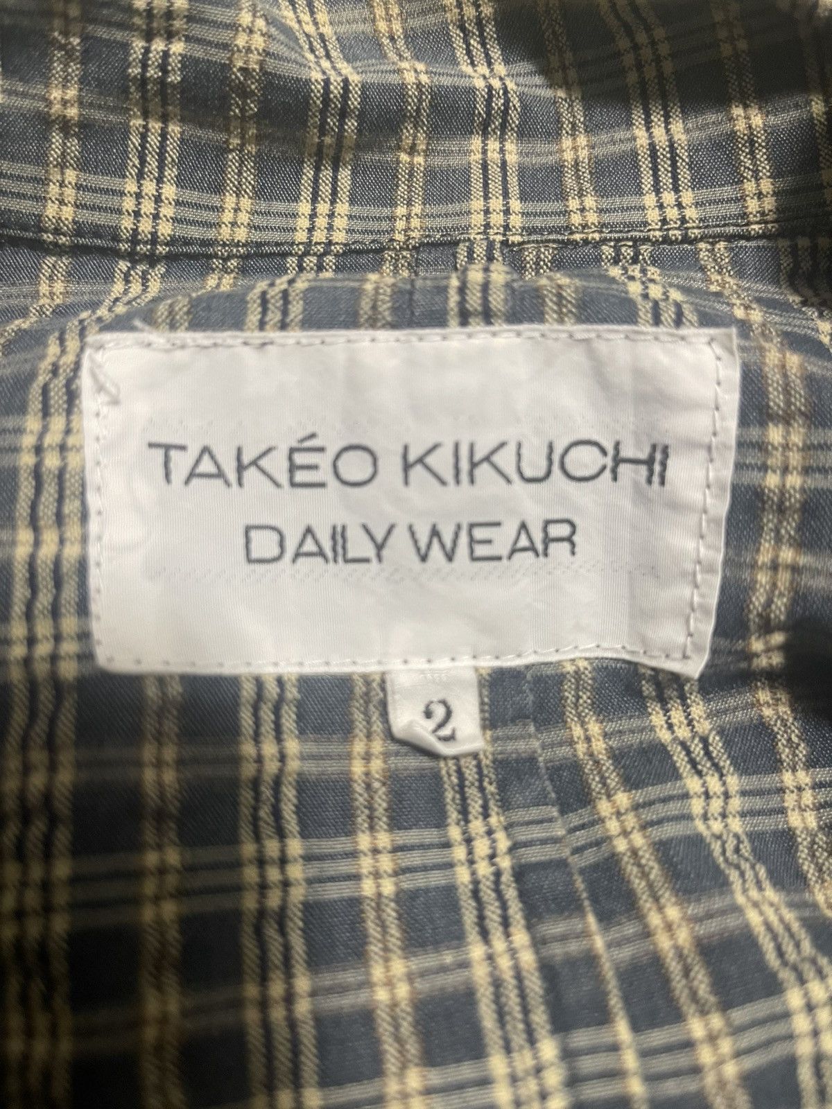 Takeo Kikuchi Takéo Kikuchi cropped flannel Size US S / EU 44-46 / 1 - 2 Thumbnail