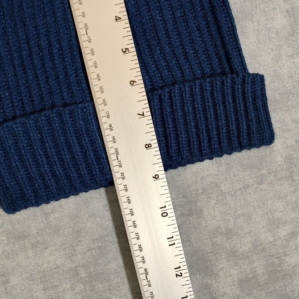 Chevrolet Chevrolet navy rib knit casual outdoors beanie unisex OSFM Size ONE SIZE - 4 Thumbnail