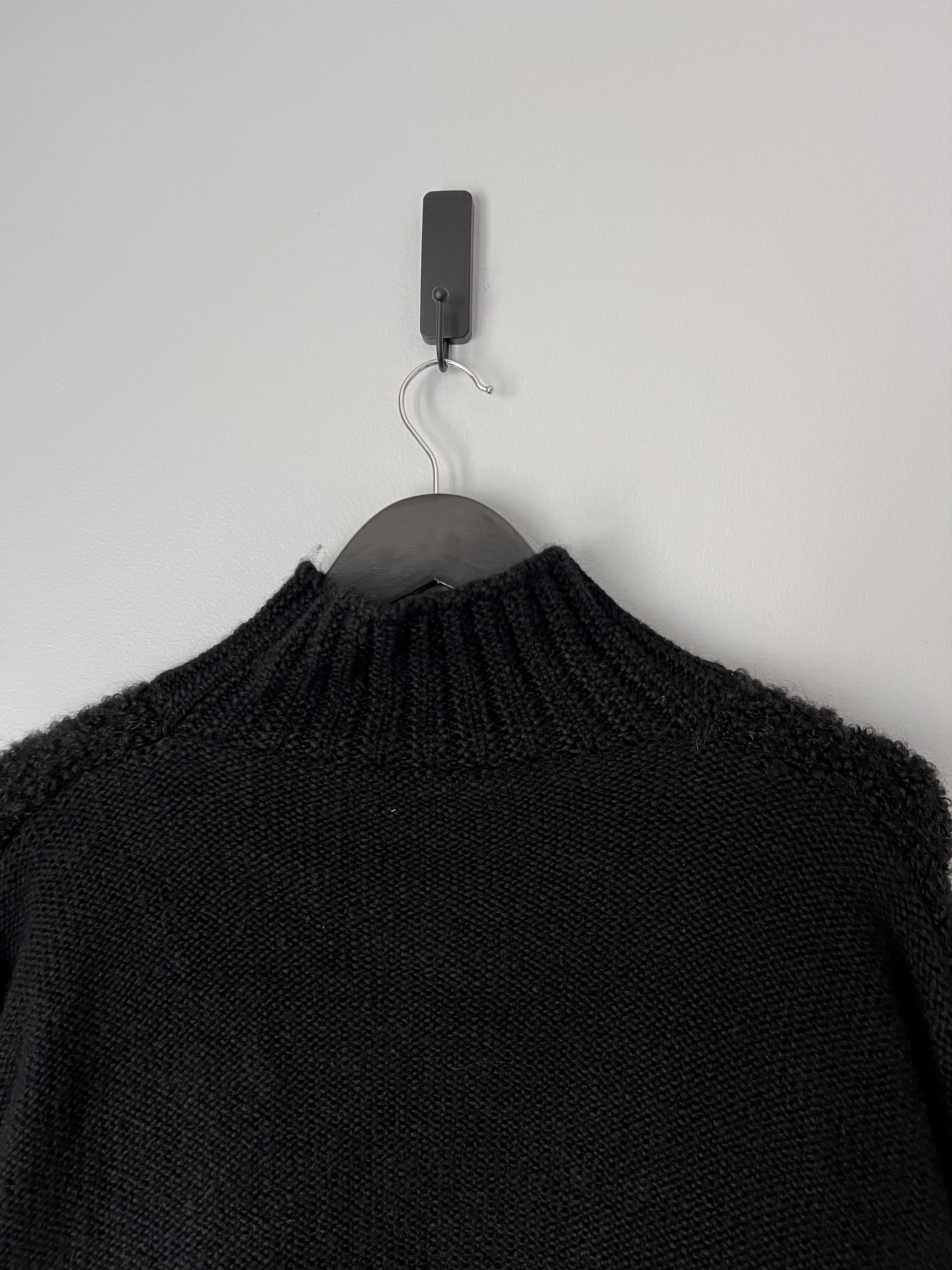 Off-White Off White Arrow Daddy Knit Mockneck Sweater in Black Size US XXL / EU 58 / 5 - 6 Thumbnail