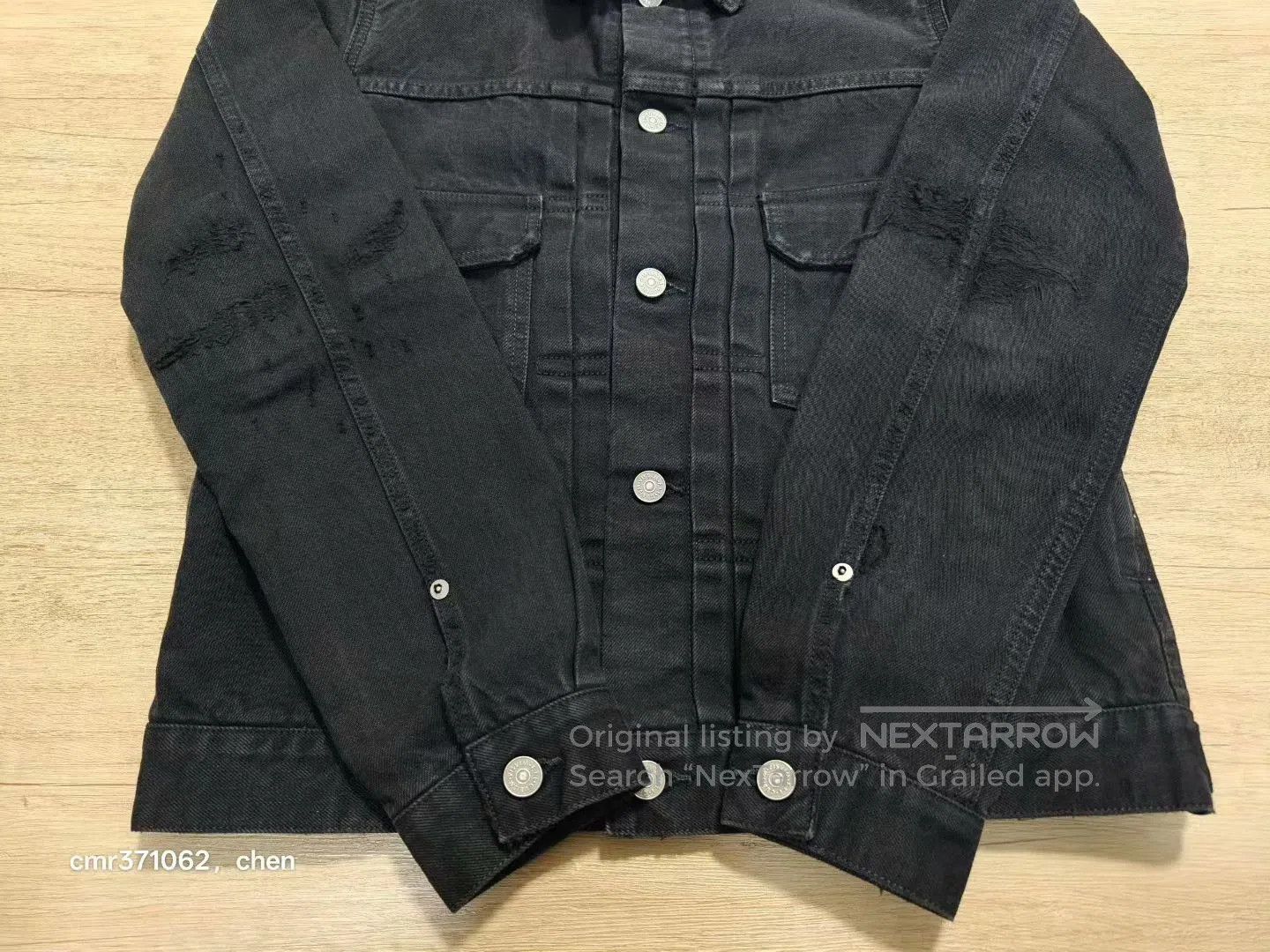 Visvim VISVIM 21 ICT 101 JKT CMYK BLK DMGD. Size US M / EU 48-50 / 2 - 4 Thumbnail