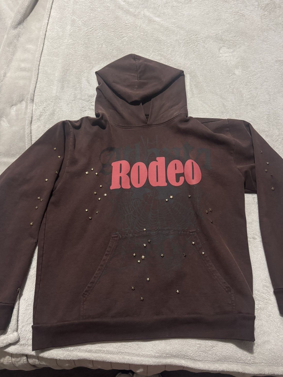 Sp5der × Travis Scott Travis Scott Cactus Jack x Sp5der Days Before Rodeo Hoodie Size US XL / EU 56 / 4 - 1 Thumbnail