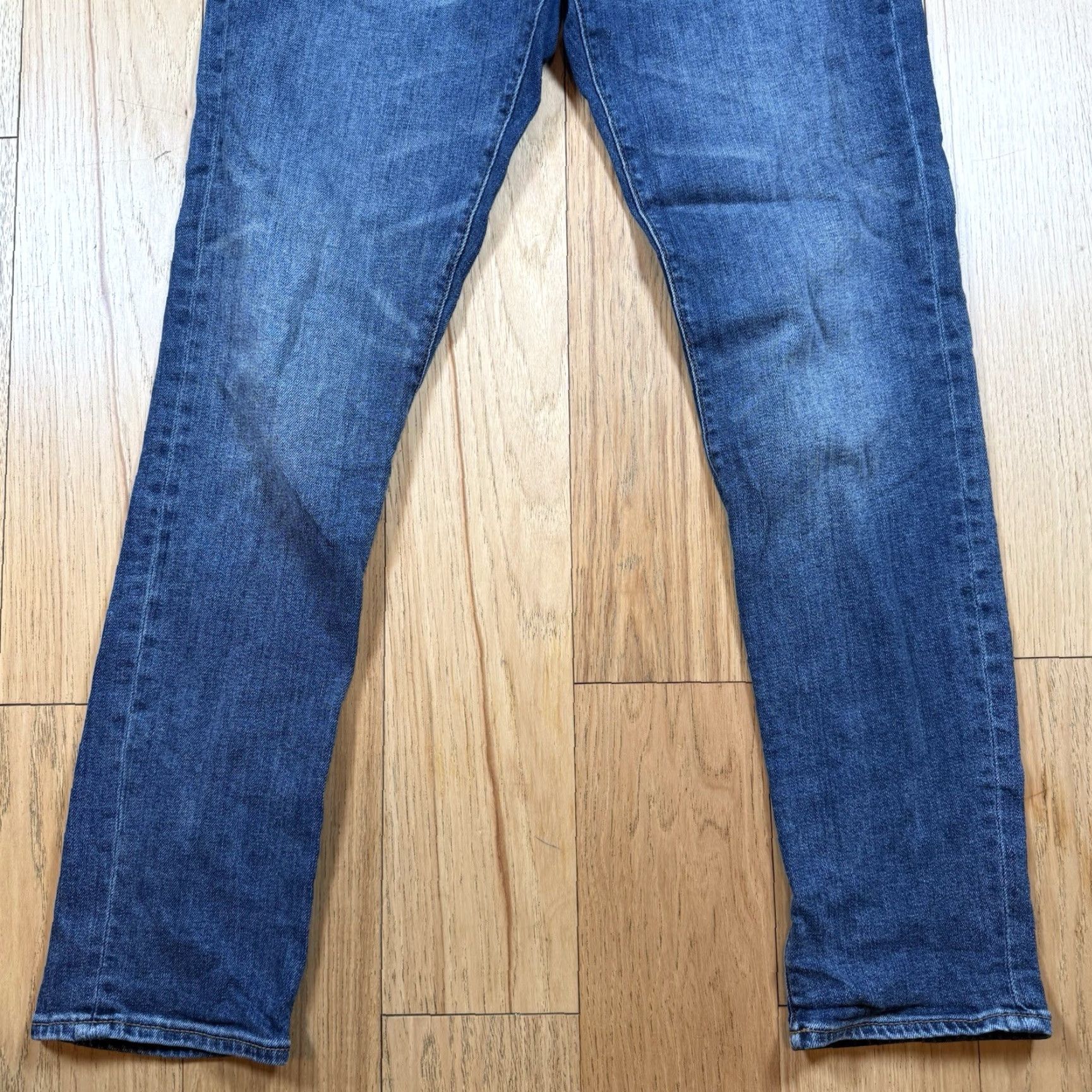 J.Crew J.CREW Jeans Japanese Denim Mens 30x32 Blue Straight Leg Kurabo Denim Straight Jeans Mens 30 Blue 32 Inseam Mens Regular Organic Kurabo Size US 30 / EU 46 - 3 Thumbnail