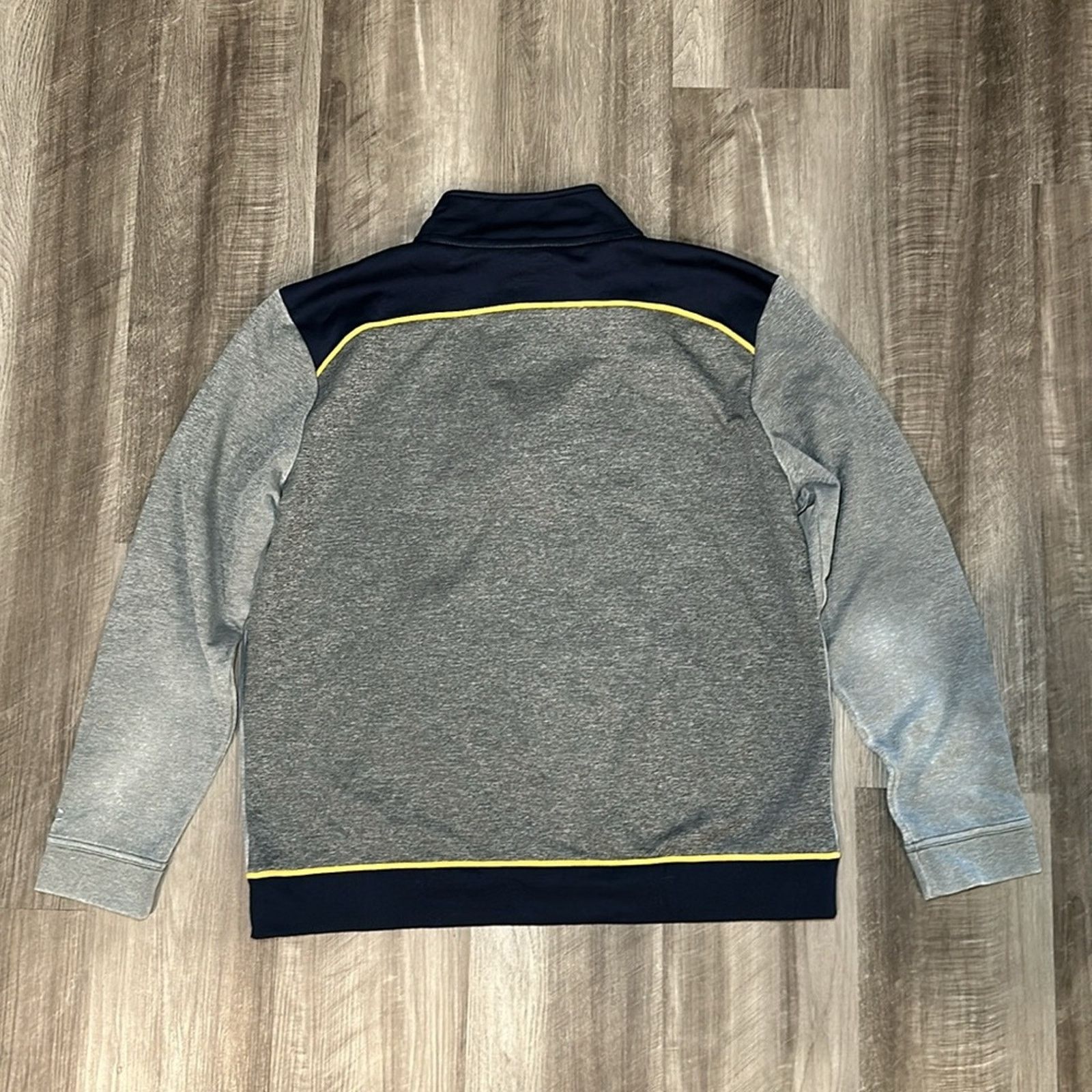 Champion West Virginia Mountaineers Champion Quarter Zip Pullover - L Size US L / EU 52-54 / 3 - 3 Thumbnail