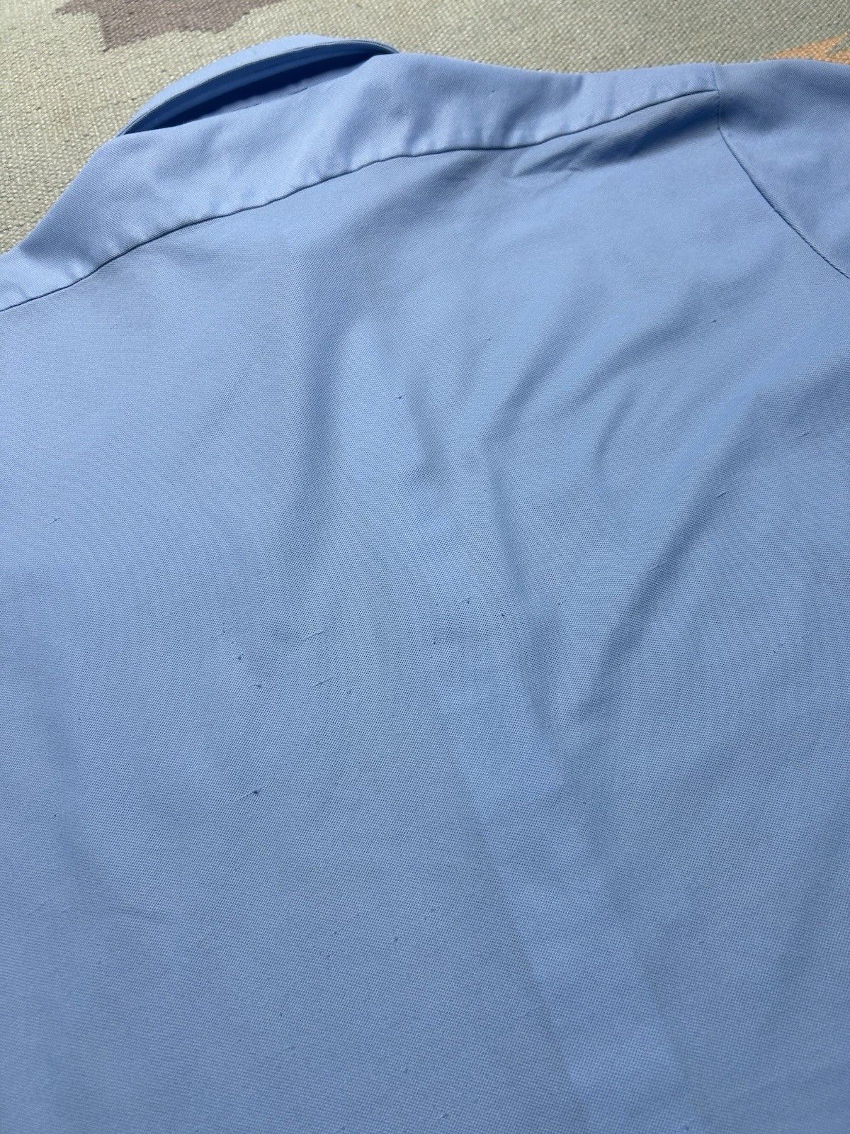 Vintage Vintage 70s polo shirt polyester knit Kmart mod men’s large Size US L / EU 52-54 / 3 - 9 Thumbnail