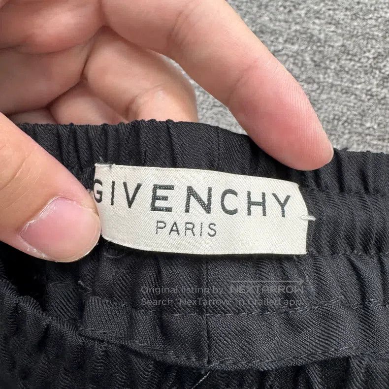 Givenchy Givenchy Size 56 Black Wool Casual Pants Size: 5 Size US 31 - 2 Thumbnail