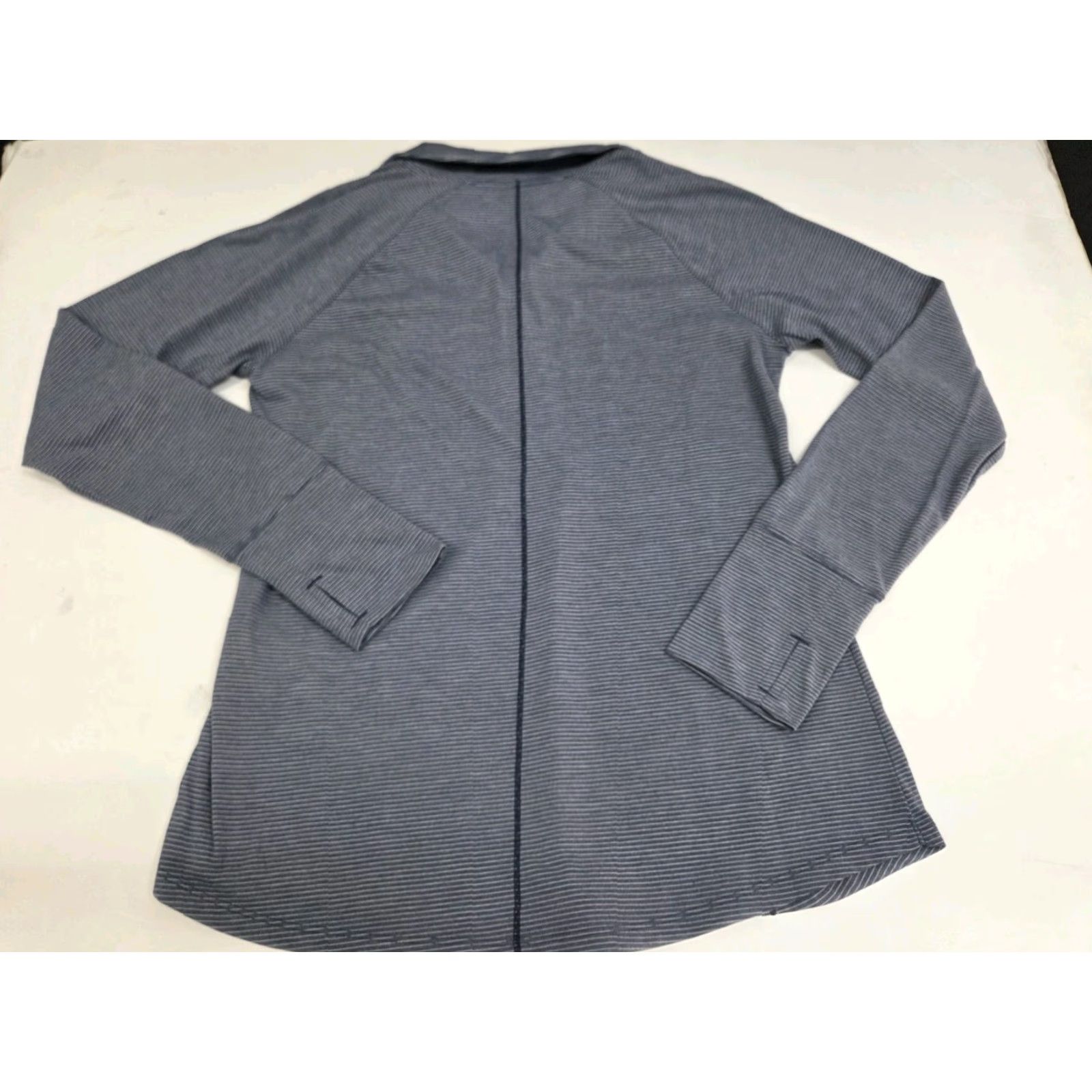 Under Armour Under Armour Womens Loose HeatGear Training Jacket 1/4 Zip S Blue/White Stripes Short Sleeve Long Sleeve Hooded Not Hooded Size S / US 4 / IT 40 - 5 Thumbnail