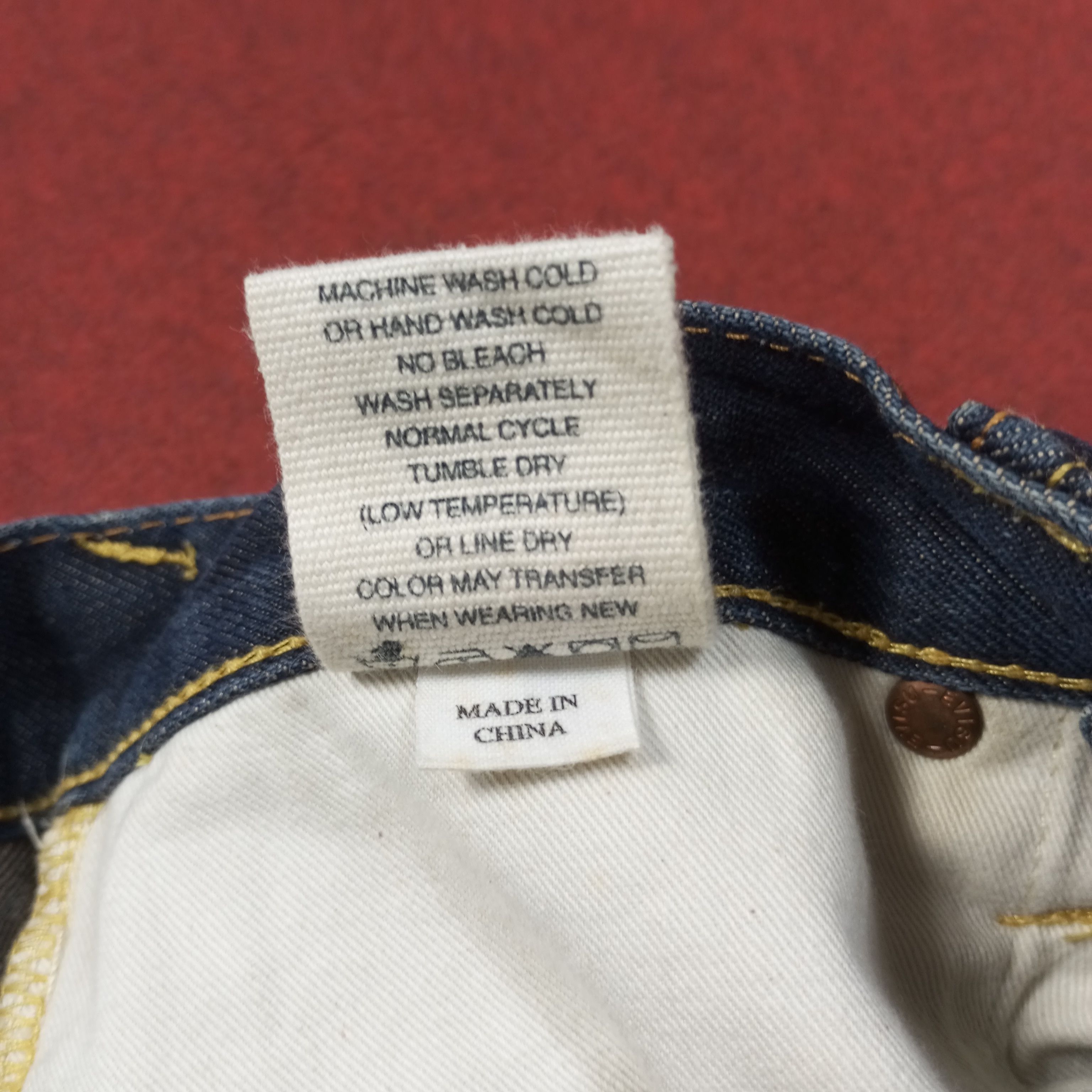 Evisu Evisu Japanese Brand Fashion Style Jeans Size US 31 - 15 Thumbnail