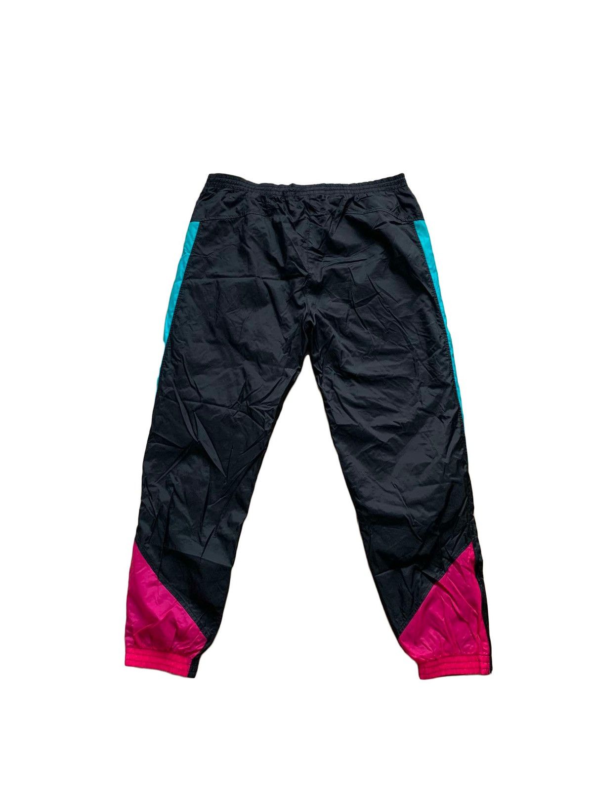 Nike × Vintage Vintage Nike Grey Tag Cuffed Sweatpants Joggers Black Blue Size US 38 / EU 54 - 4 Thumbnail