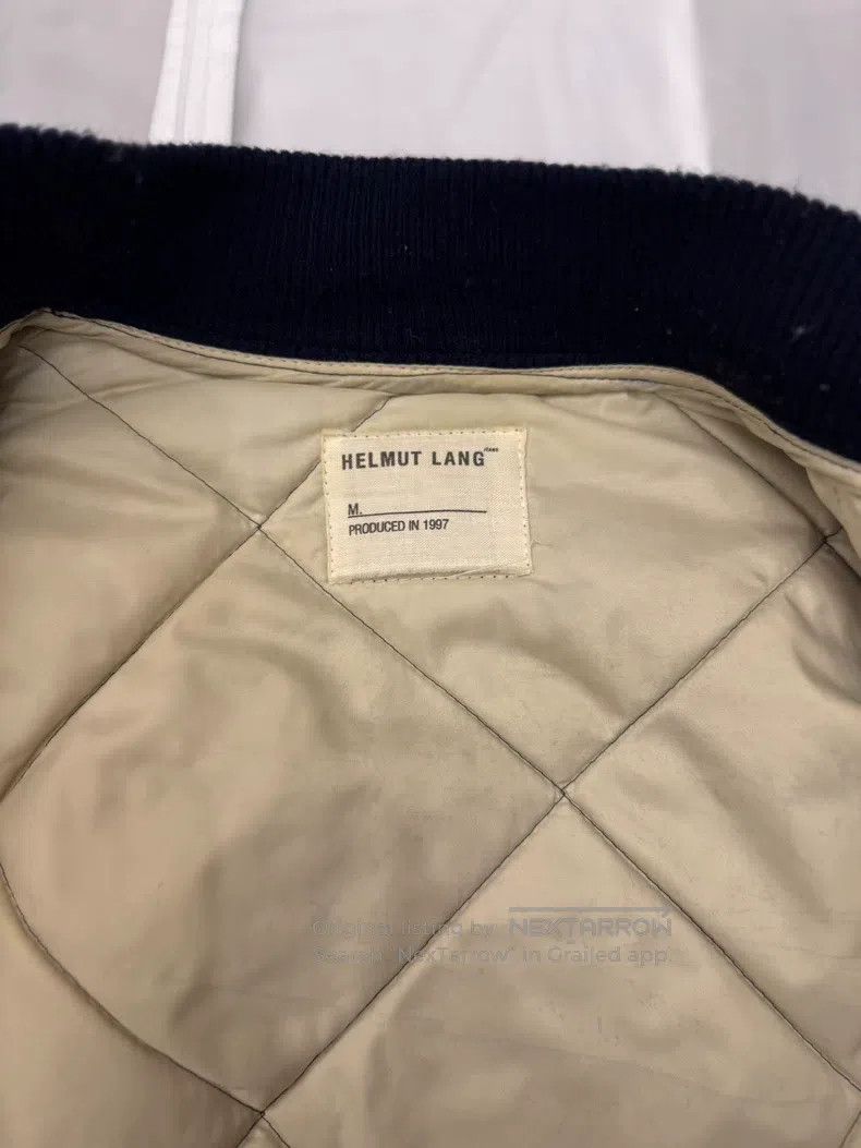 Helmut Lang Helmut Lang 1997 Body Issue Thin Cotton Nylon Ma - 1 Bombe Size US S / EU 44-46 / 1 - 7 Thumbnail