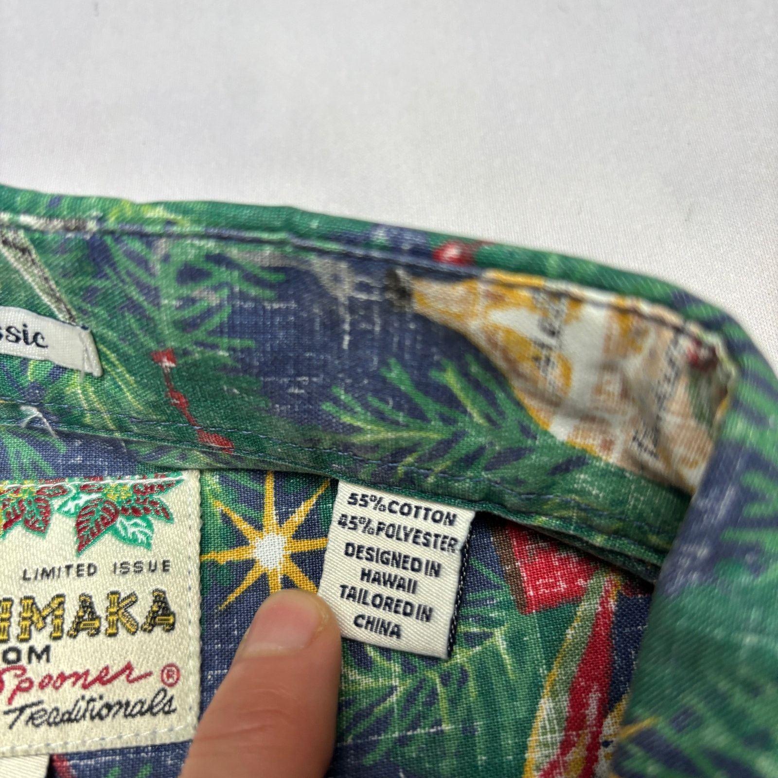 Reyn Spooner Reyn Spooner Mele Kalikimaka Reverse Print Aloha Shirt 2XL Size US XXL / EU 58 / 5 - 6 Thumbnail