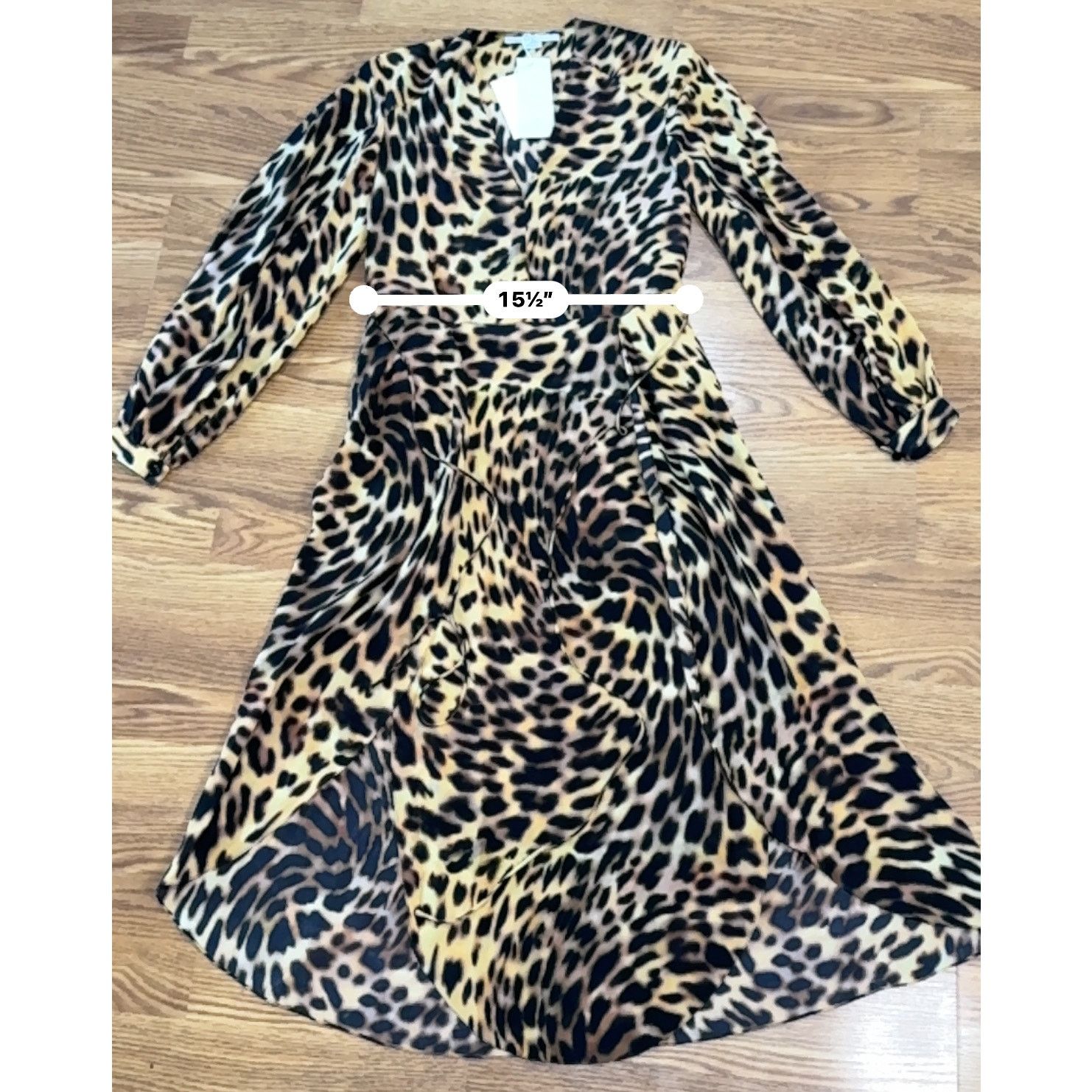 Stella McCartney Stella McCartney leopard-print long midi silk dress 38 / XS Size XS / US 0-2 / IT 36-38 - 7 Thumbnail