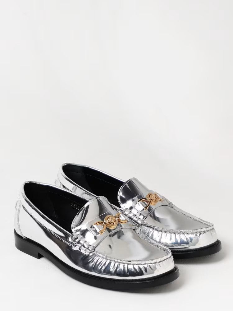 Versace o1y0226 Loafers in Silver Size US 5.5 / IT 35.5 - 2 Thumbnail