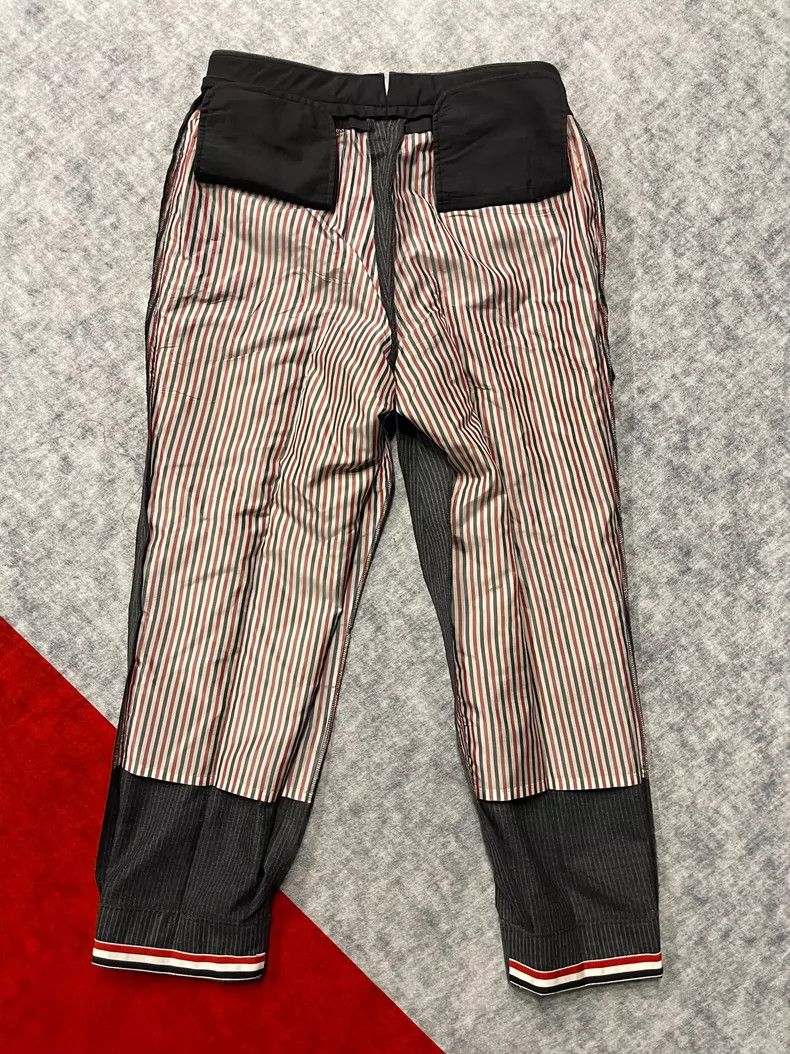 Thom Browne Thom Browne size2 Mid-waist trousers Size 38R - 4 Thumbnail