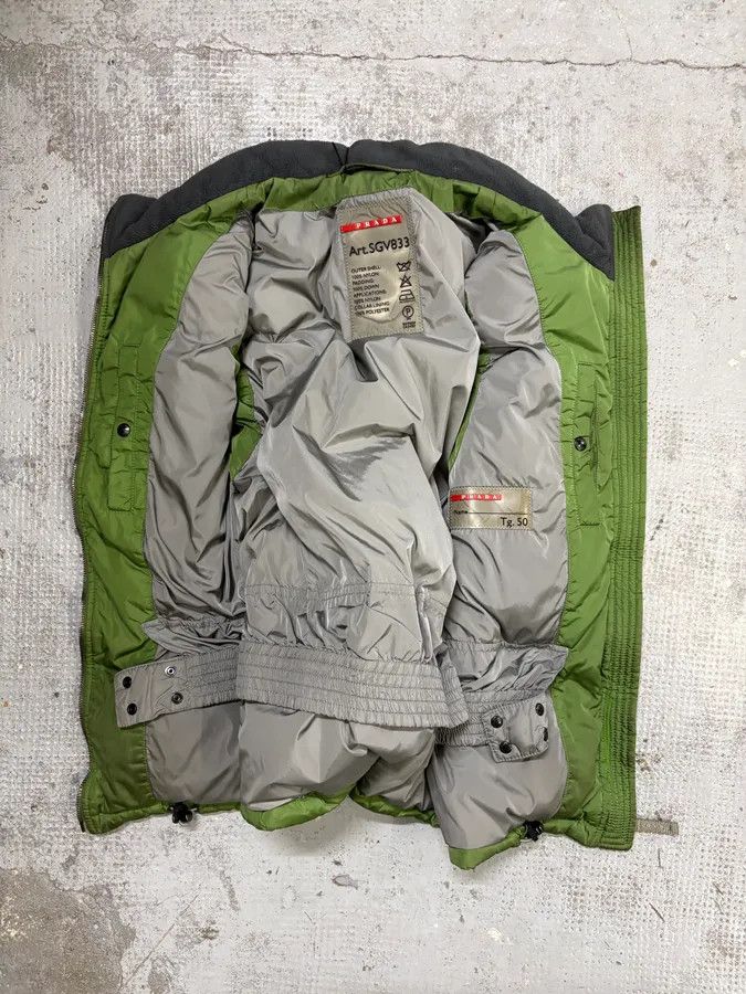 Prada AW2006 Prada Green Ski Puffer Vest Size US M / EU 48-50 / 2 - 12 Thumbnail
