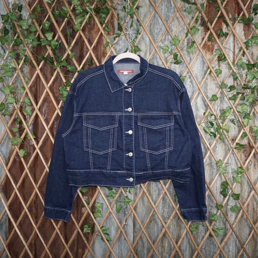 UNIONBAY XL - Vintage Y2K union Bay femme 2000s denim trucker jacket Size XL / US 12-14 / IT 48-50 - 1 Thumbnail