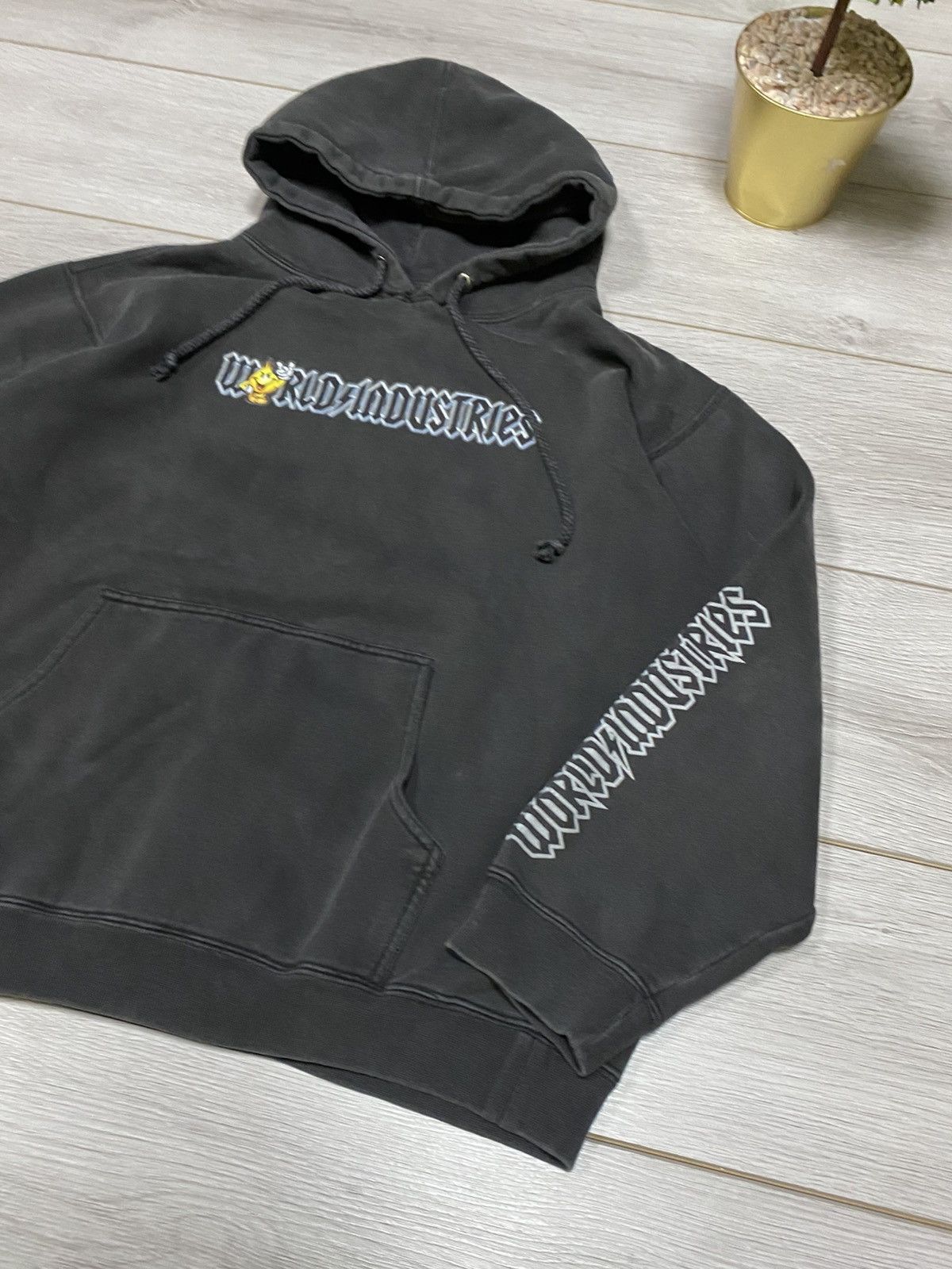 World Industries World Industries skateboarding vintage faded hoodie Size US S / EU 44-46 / 1 - 4 Thumbnail