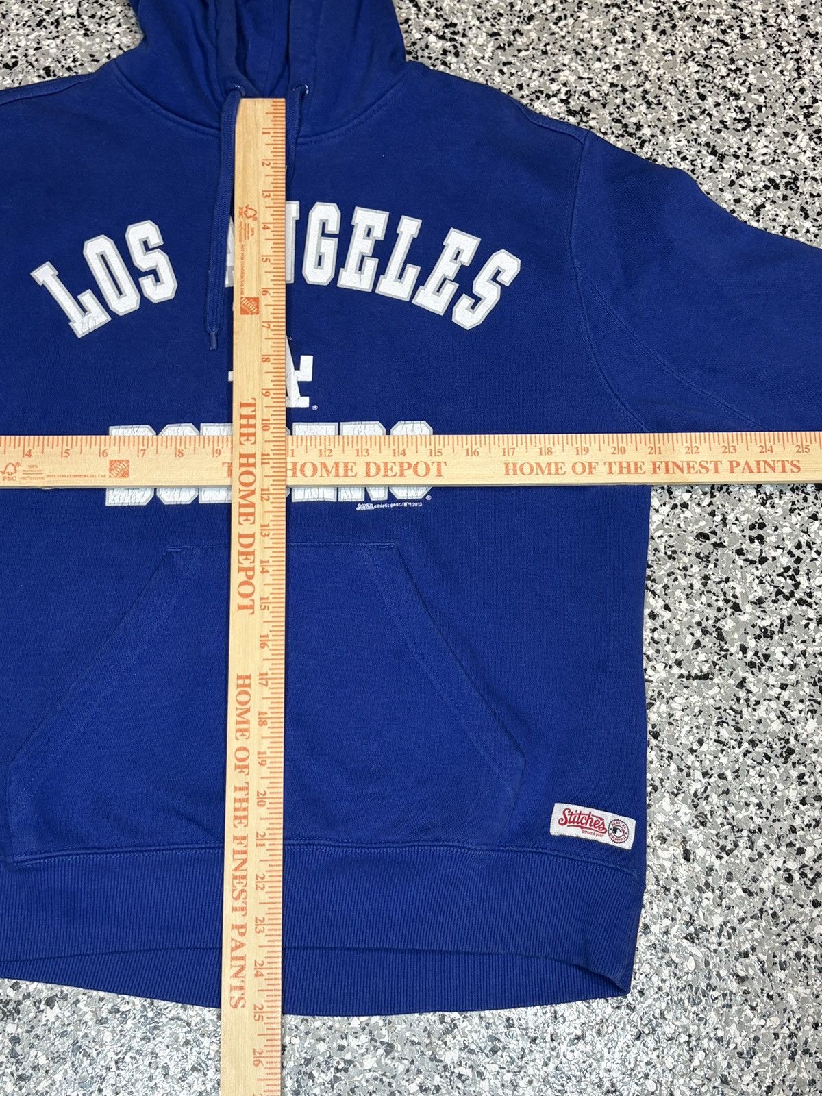 MLB Vintage 2013 Stitches Los Angeles Dodgers Hoodie Size M 0591 Size US M / EU 48-50 / 2 - 8 Thumbnail