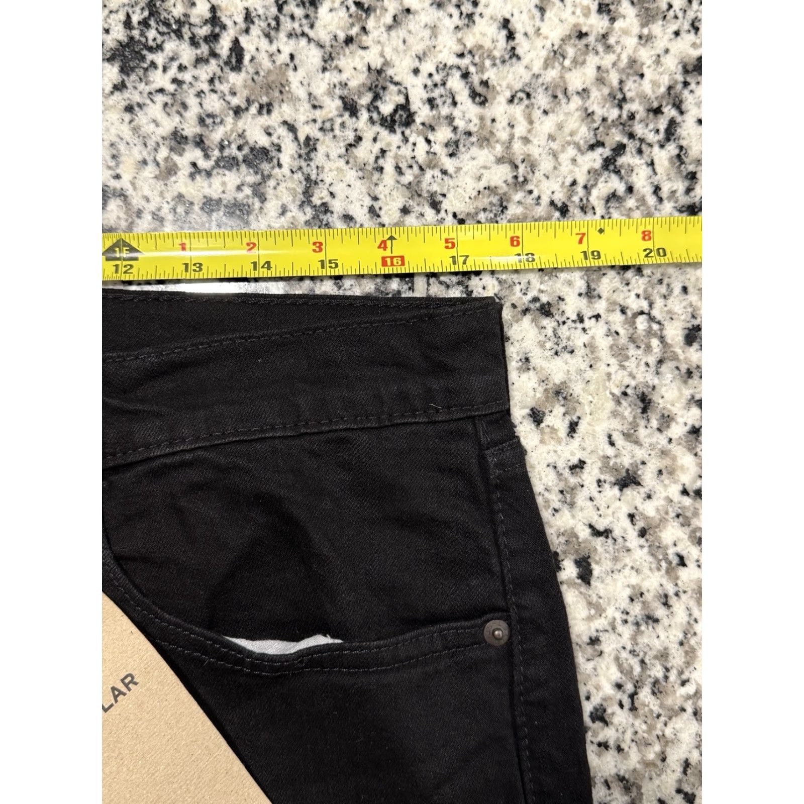 Levi's VINTAGE Levi's 505 Jeans Men Size 34x33.5 Black Straight Leg Cotton Denim Regular Fit Size US 34 / EU 50 - 3 Thumbnail