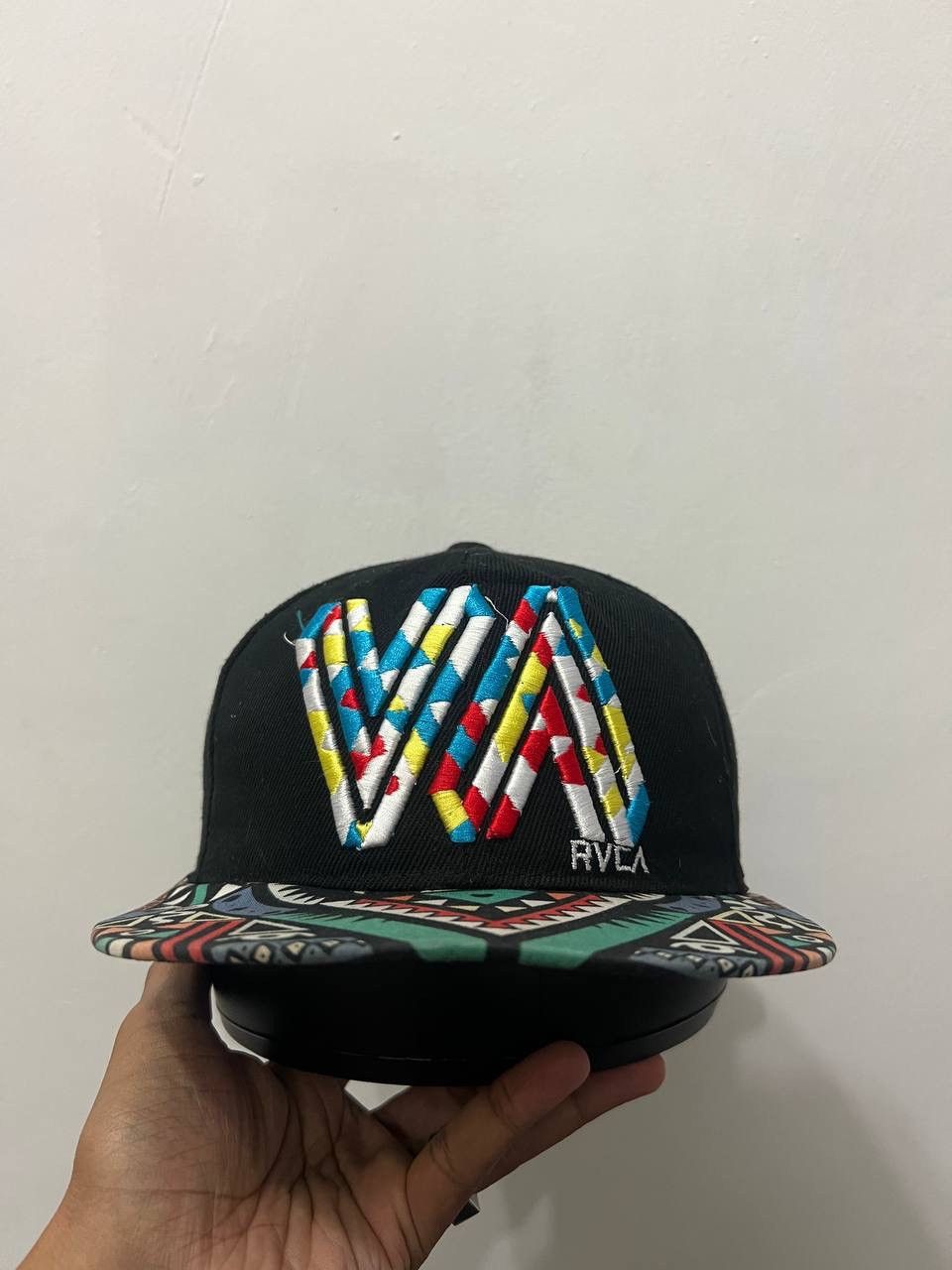 If Six Was Nine RVCA Multicolor Snapback Hat Size ONE SIZE - 6 Thumbnail