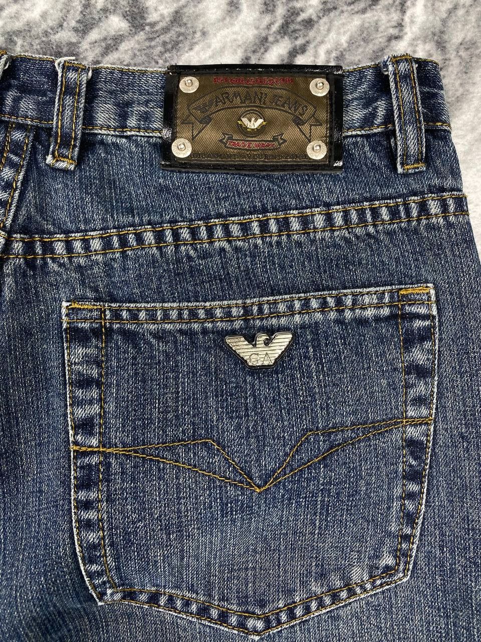 Armani Vintage Armani Denim Baggy Jeans Size US 34 / EU 50 - 3 Thumbnail