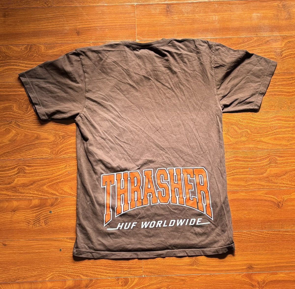 Thrasher M - Brown Graphic Thrasher T-shirt Size US M / EU 48-50 / 2 - 1 Thumbnail