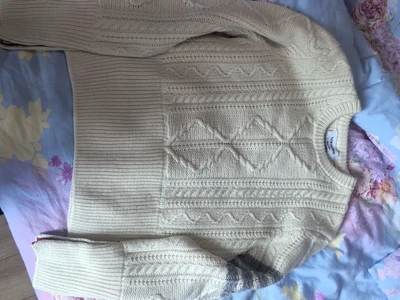 Thom Browne Thom Browne Cream Pure Wool Classic Sweater Size US XXS / EU 40 - 3 Thumbnail