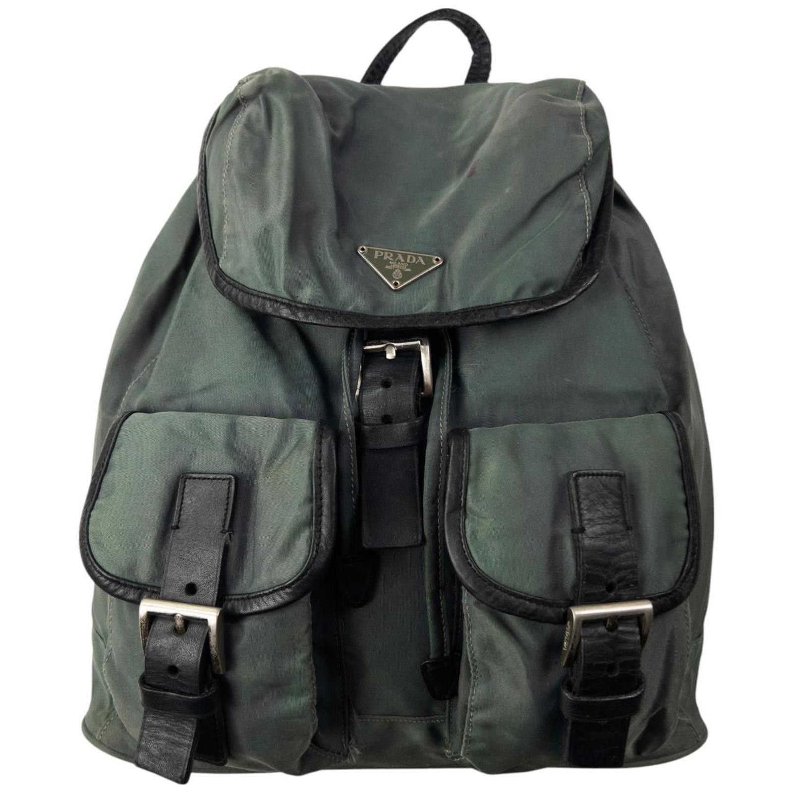 Prada Vintage Prada Bucket Backpack Size ONE SIZE - 1 Thumbnail