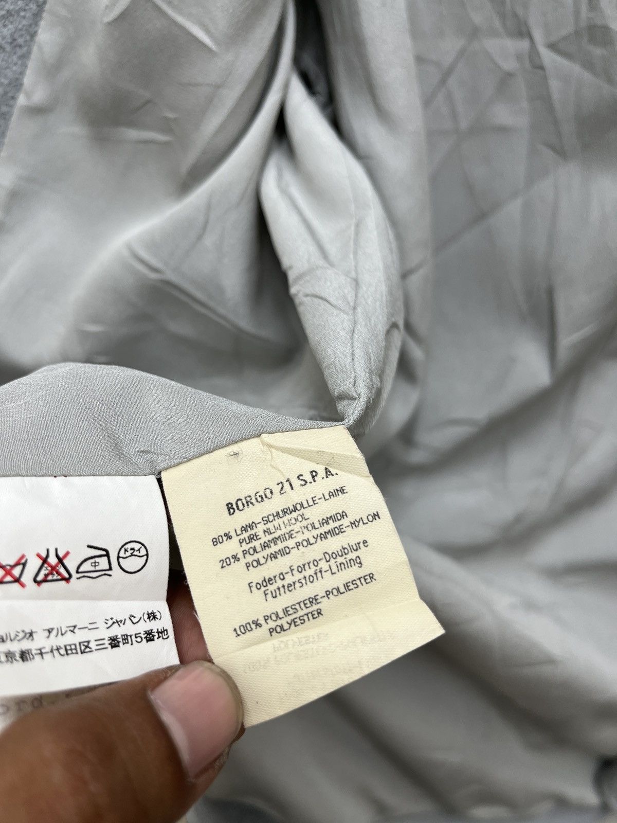 Giorgio Armani 🔥🔥🔥STEALS GIORGIO ARMANI BLAZER JACKET Size M / US 6-8 / IT 42-44 - 11 Thumbnail