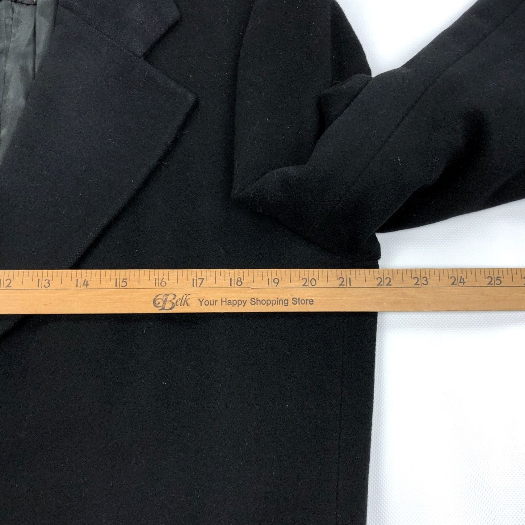 Hart Schaffner Marx Hart Schaffner & Marx Silver Trumpeter 100% Cashmere Overcoat Men's Size 50 Size US M / EU 48-50 / 2 - 4 Thumbnail