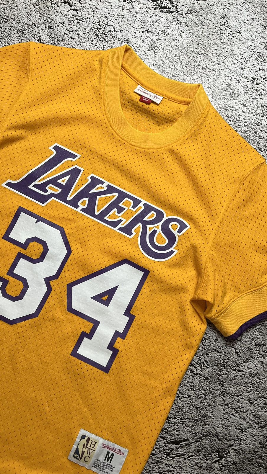Mitchell & Ness VTG 90’s Shaquille O’Neal lakers Mitchell & ness jersey LAL Size US M / EU 48-50 / 2 - 3 Thumbnail