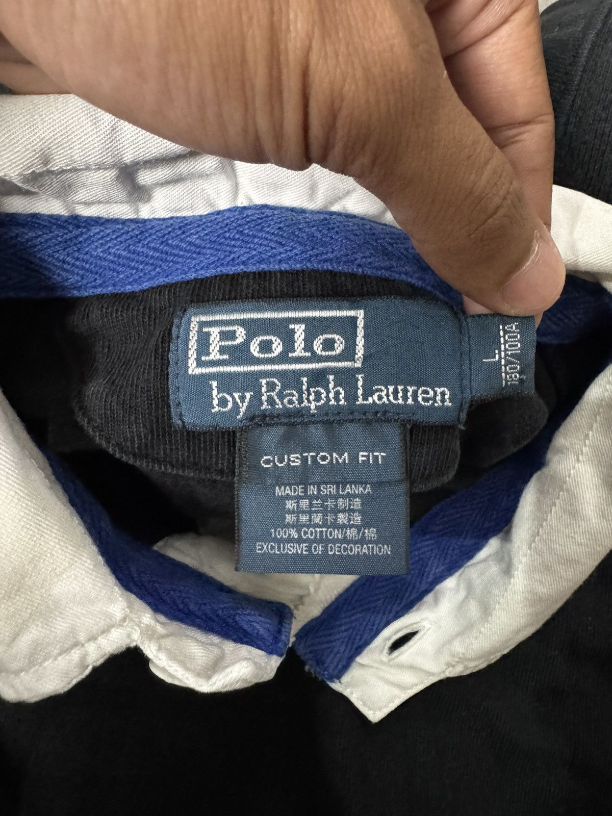 Polo Ralph Lauren VINTAGE POLO RALPH LAUREN NUMBER 2 SHIRT Size US L / EU 52-54 / 3 - 6 Thumbnail