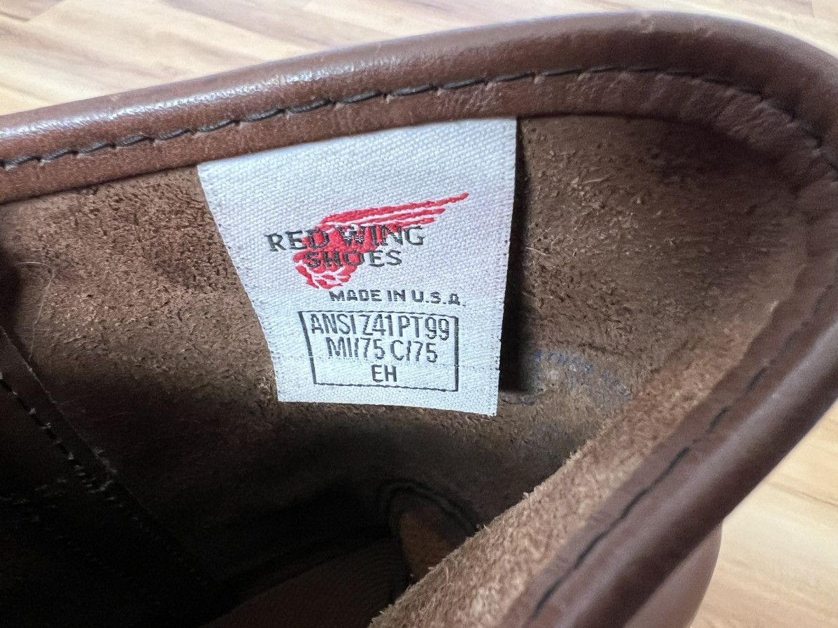 Red Wing Red Wing Pecos 8242 Pull On Safety Steel Toe Boots Leather Size US 9 / EU 42 - 6 Thumbnail