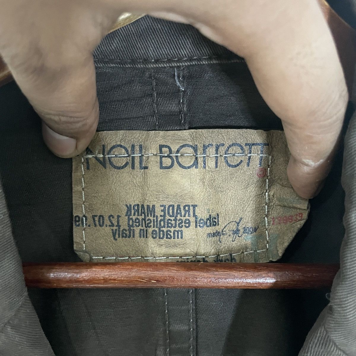 Neil Barrett Vintage Neil Barrett Trade Mark Jacket Size US M / EU 48-50 / 2 - 5 Thumbnail