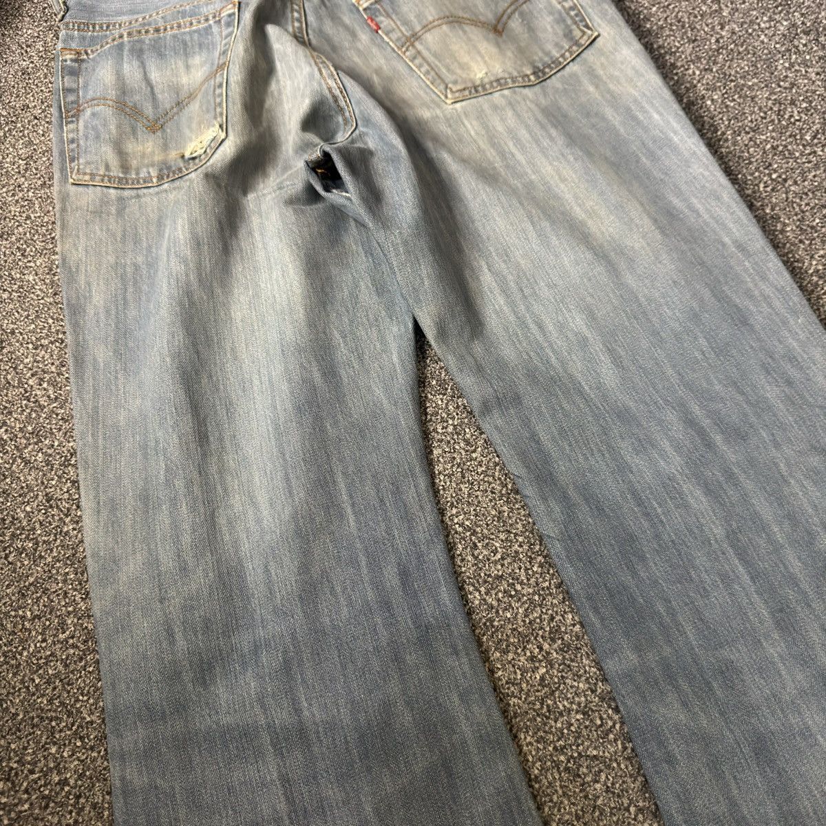 Engineered Garments × Levi's Vintage Flared y2k Levis 517 Distressed Denim Boot Cut W34 Size US 34 / EU 50 - 9 Thumbnail