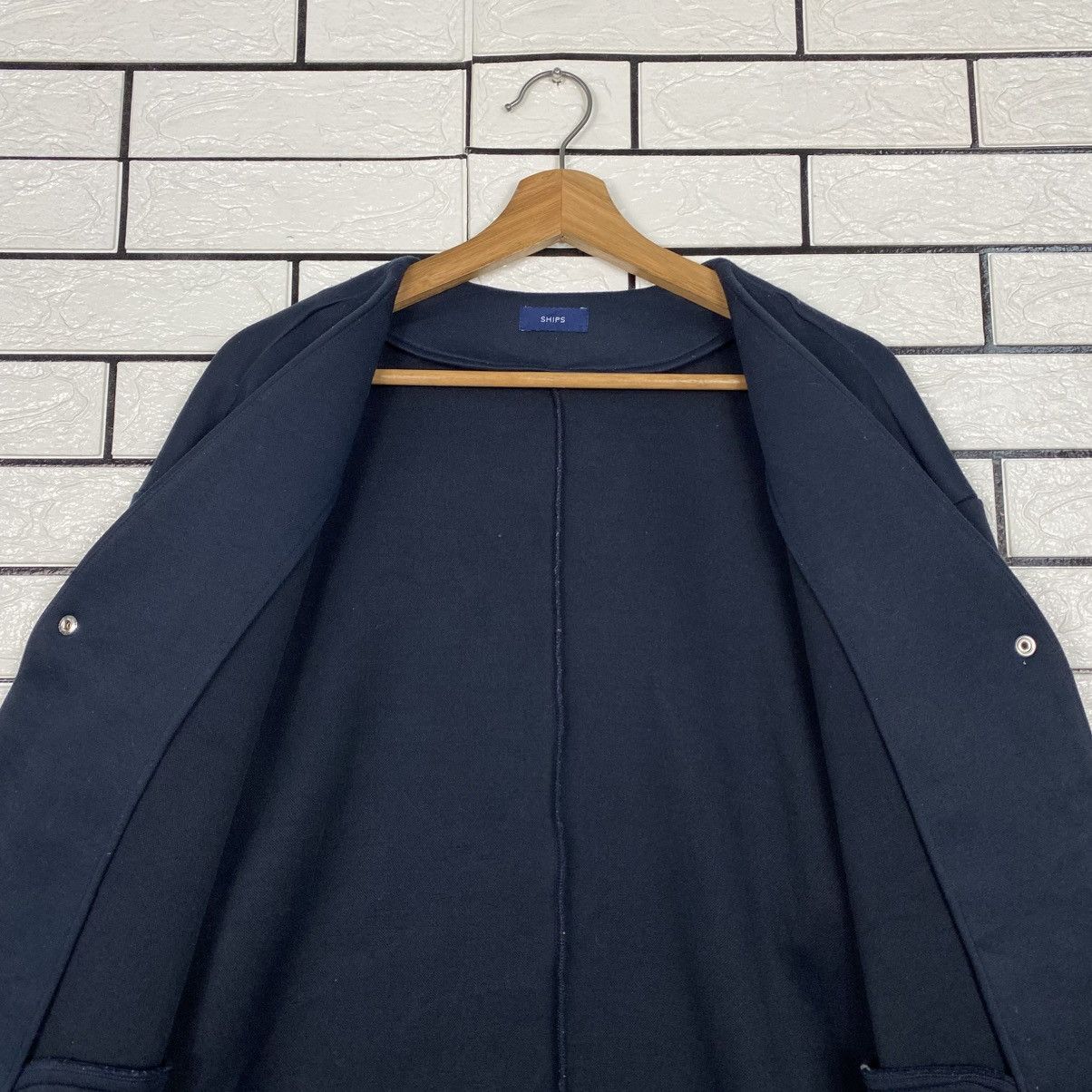 Japanese Brand Vintage Oversize Snap Button Jacket Ships Issey Miyake Size US M / EU 48-50 / 2 - 15 Thumbnail