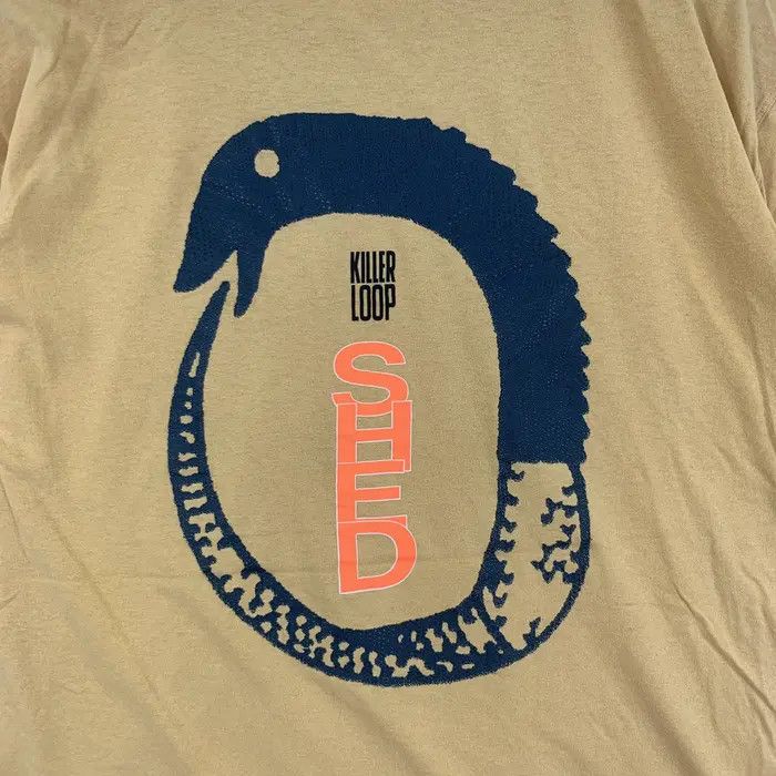 Vintage Vintage KILLER LOOP SHED Made In Italy Tee Shirt Size US XL / EU 56 / 4 - 4 Thumbnail