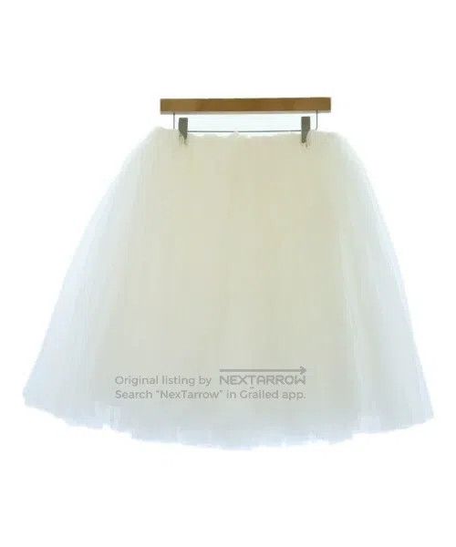 Comme des Garcons Comme Des Garcons size S White Retro Lace Skirt Size 23" - 1 Thumbnail