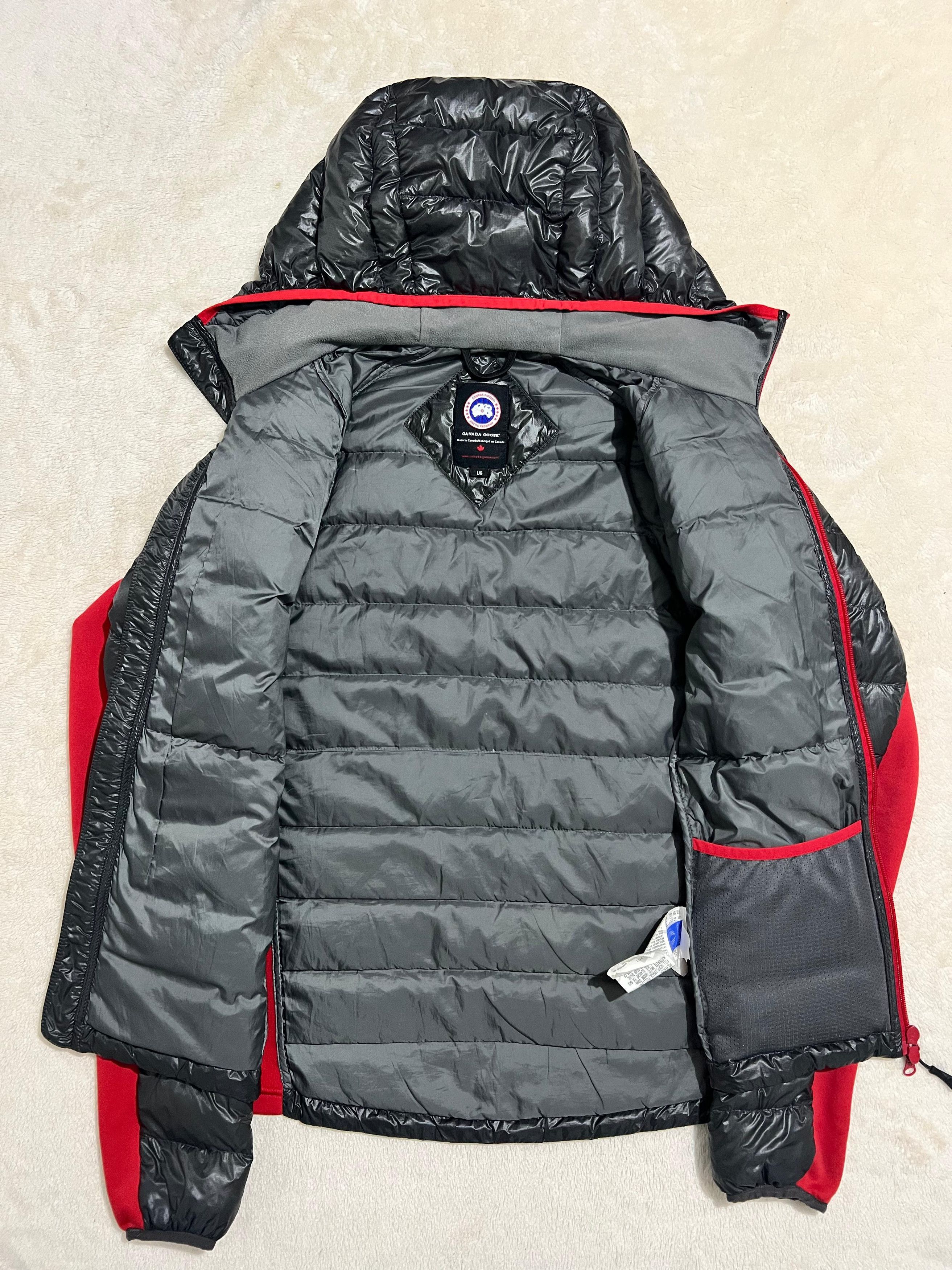 Canada Goose Canada Goose Hybridge Graphite/Red jacket Size US L / EU 52-54 / 3 - 9 Thumbnail