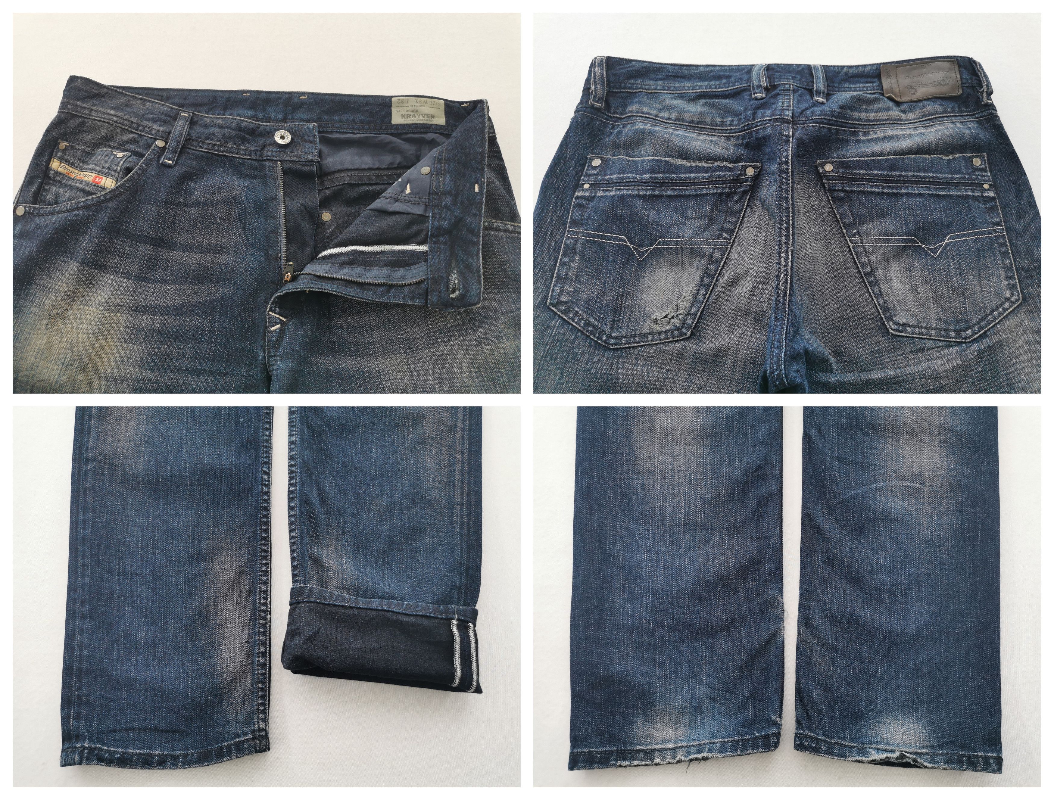 Diesel Vintage Diesel Industry Made In Italy Denim Jeans Size 32 Size US 32 / EU 48 - 7 Thumbnail