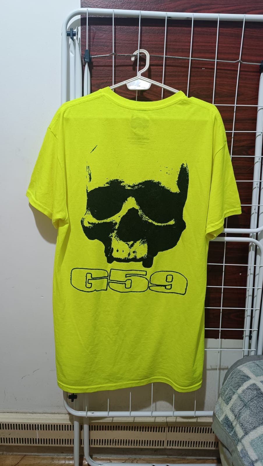 G59 Records Original G59 Grey Day 2023 Europe Neon green t-shirt Size US M / EU 48-50 / 2 - 1 Thumbnail