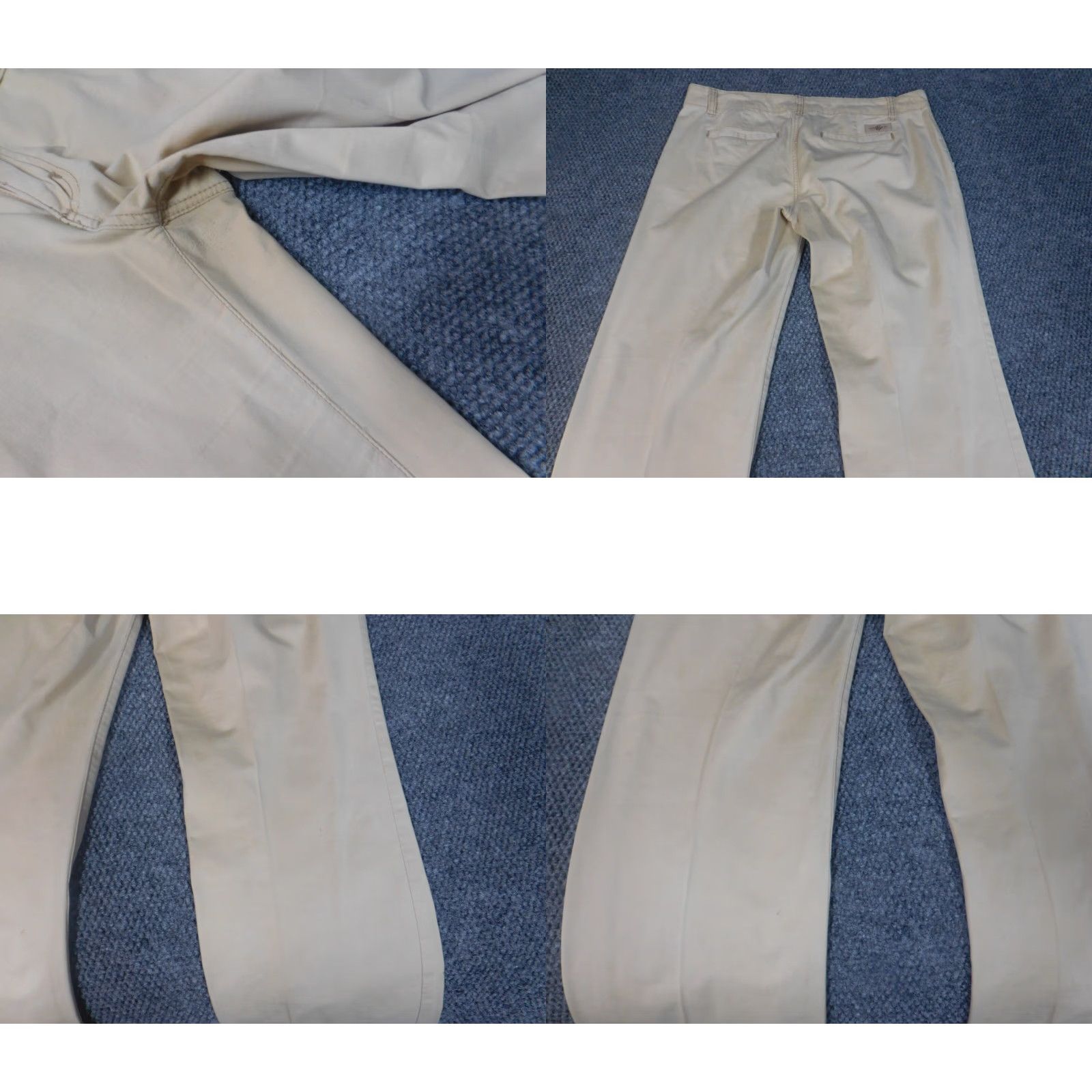 Rocawear Rocawear Womens Pants 13 Beige Straight Stretch Hip Hop Classic Pants Woman Regular Mid Rise 33in Inseam Chino Style Hip Hop Vintage: No Size 24" / US 00 / IT 34 - 9 Thumbnail